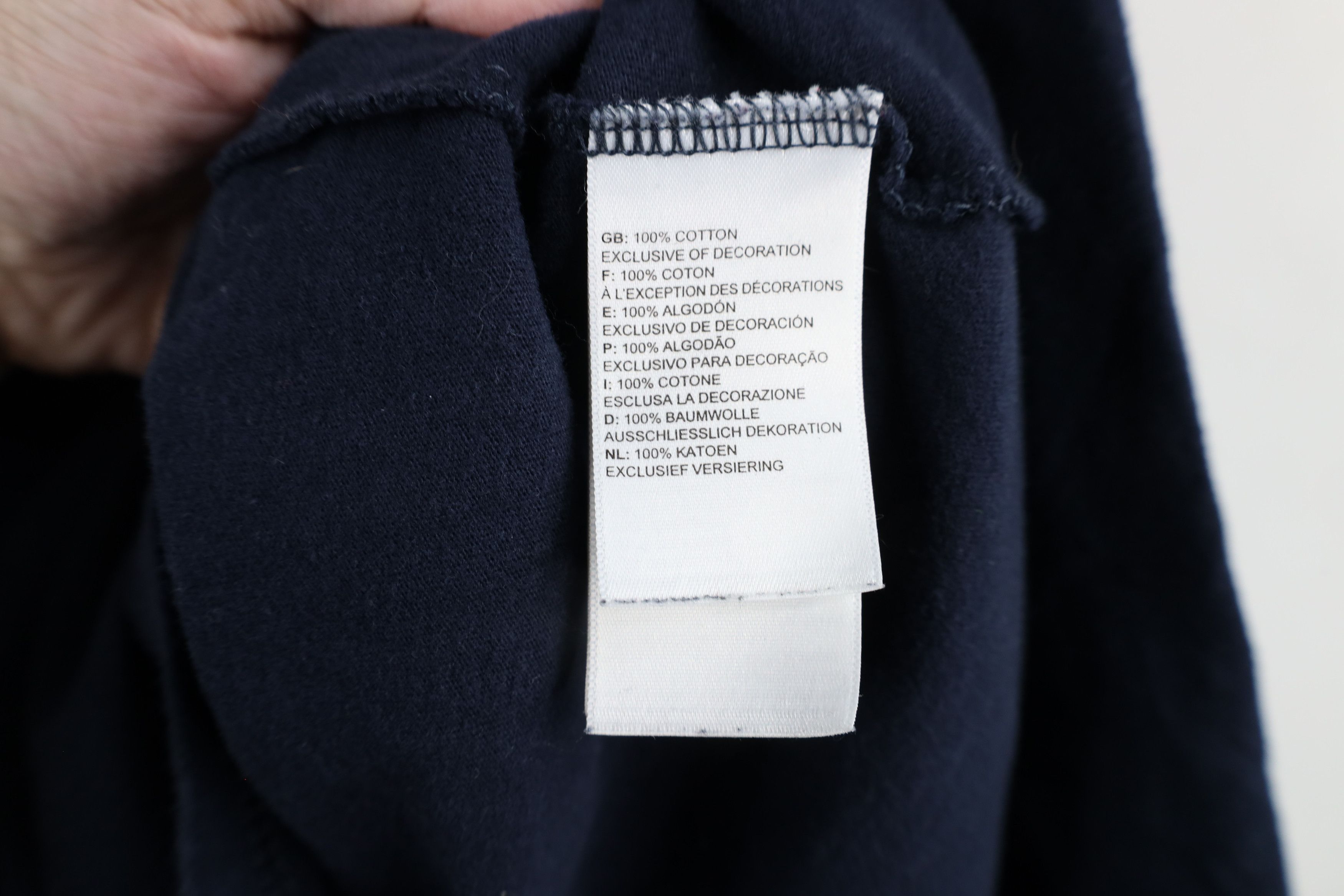 The North Face × Vintage The North Face Spell Out Big Logo Long Sleeve T-Shirt Blue Size US S / EU 44-46 / 1 - 6 Thumbnail
