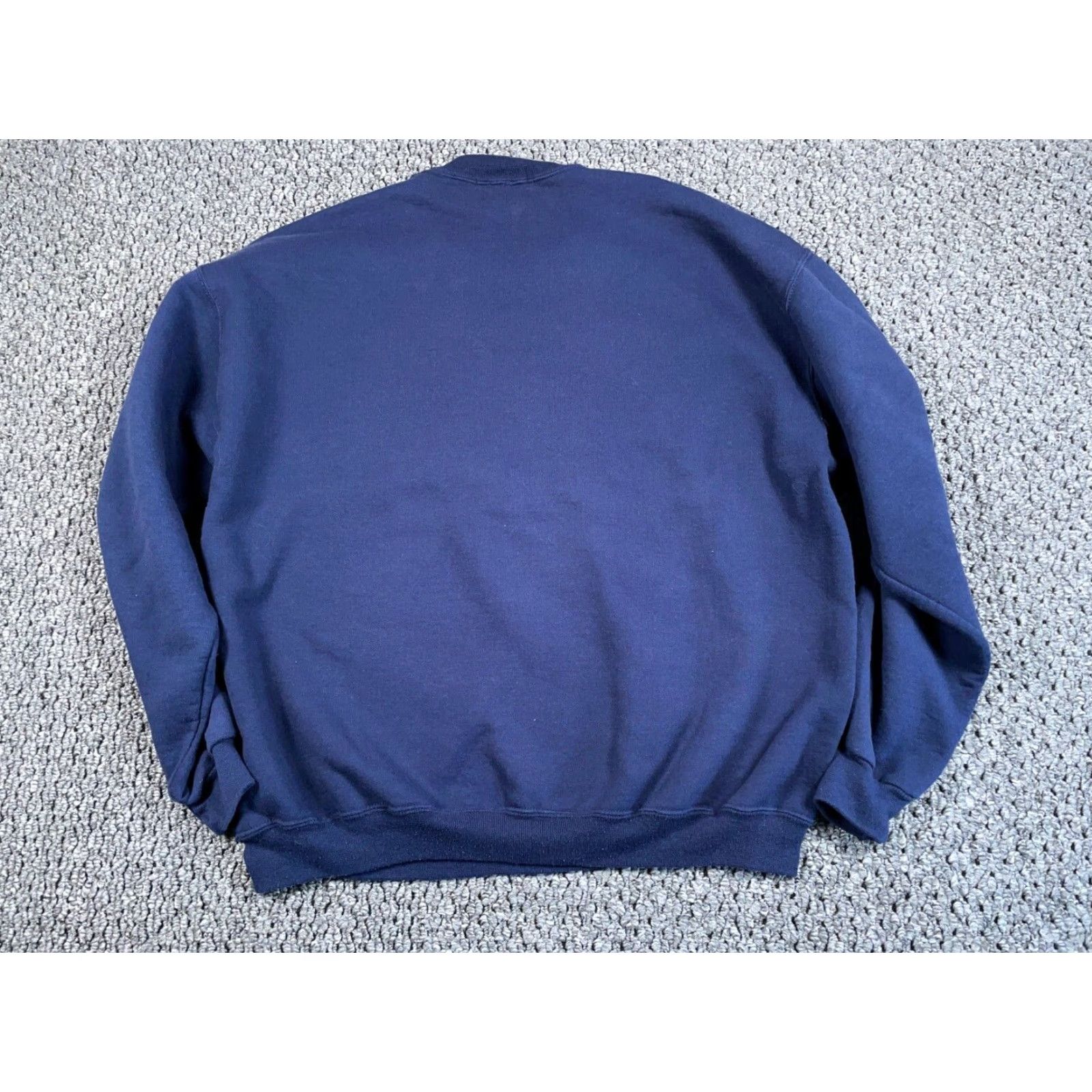 Apple VTG Vantage Ski Resort Sweatshirt Adult XL Blue Crewneck 50-50 Apple Mountain 90s Mens Embroidered City Ski Size US XL / EU 56 / 4 - 2 Thumbnail