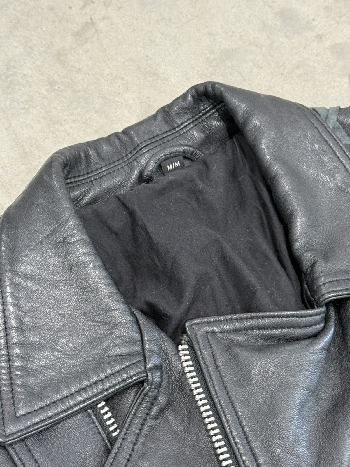 Balmain Balmain Lace Up Leather Jacket Size US M / EU 48-50 / 2 - 4 Thumbnail