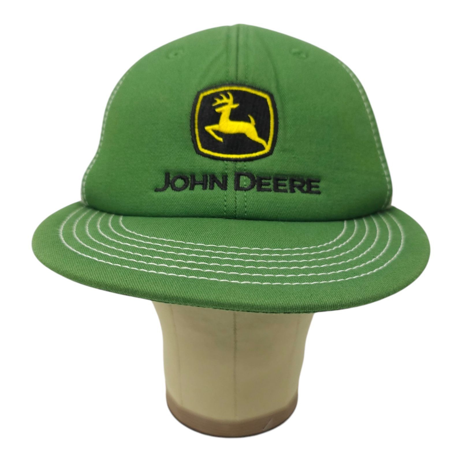 John Deere John Deere Mesh Back Snapback Cap Trucker Foam Panel Visor Size ONE SIZE - 10 Thumbnail