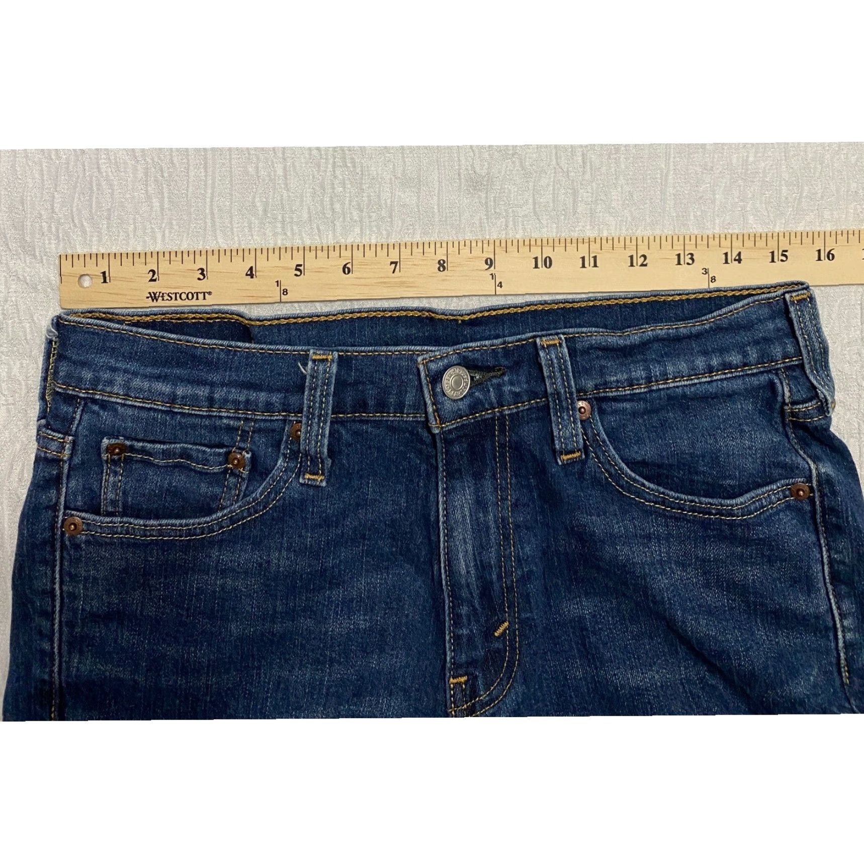 Levi's Levi's 541 Jeans Slim Tapered Athletic Stretch Denim Blue 30x30 Men Size US 30 / EU 46 - 5 Thumbnail