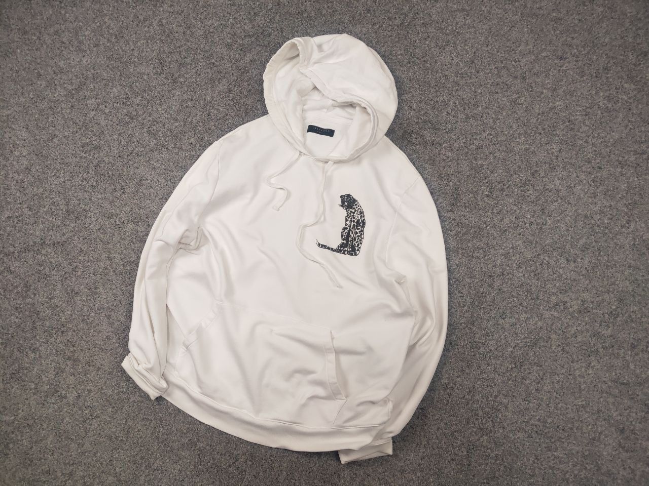 Allsaints Allsaints Cheetahs leopard Oversized Hoodie Vintage Style Size US M / EU 48-50 / 2 - 4 Thumbnail