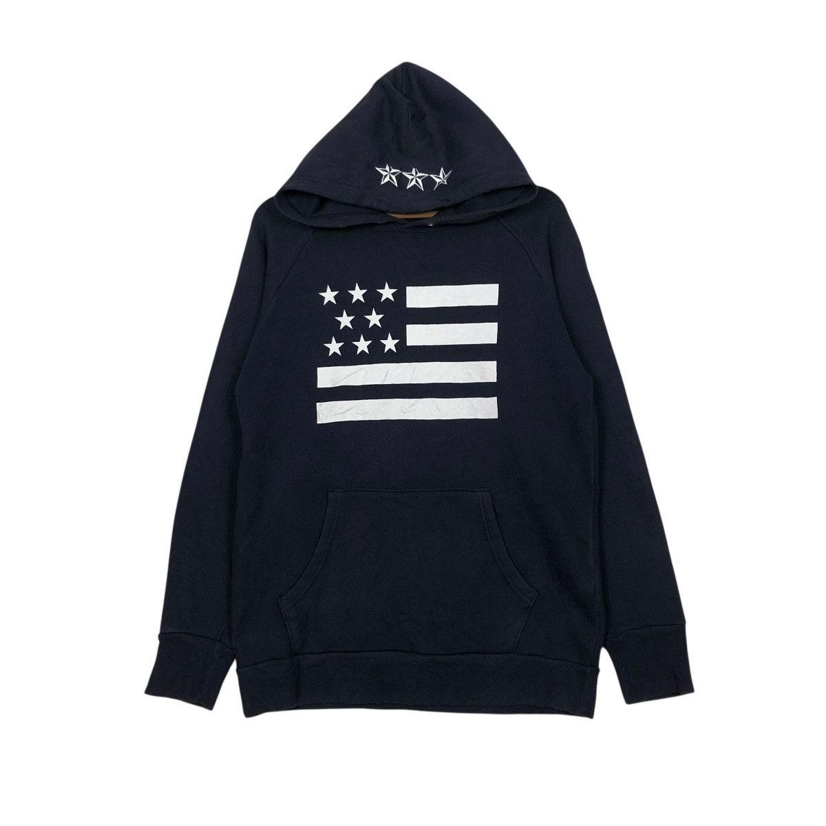 Vintage 🔥VINTAGE HOODIE PULL OVER ONEITA USA FLAG BIG LOGO Size US M / EU 48-50 / 2 - 3 Thumbnail