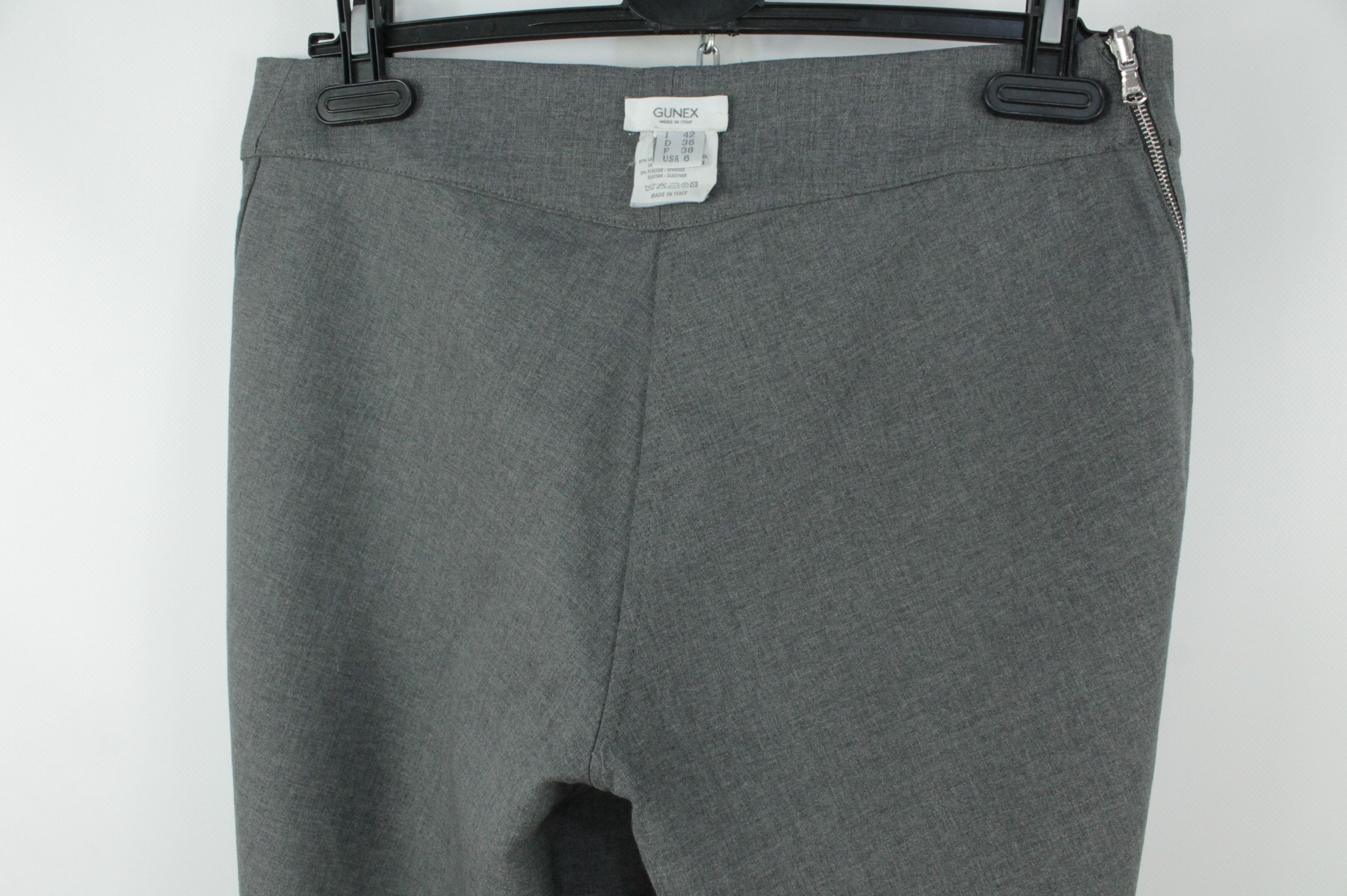 Brunello Cucinelli Gunex Brunello Cucinelli Reversible Wool Skinny Trousers Size 28" / US 6 / IT 42 - 15 Thumbnail