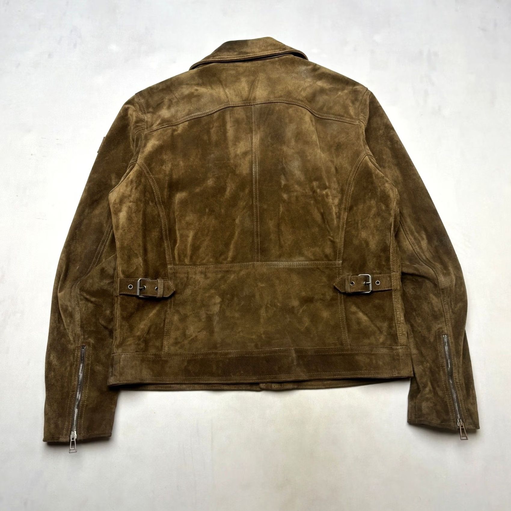 Belstaff Belstaff Charlie Suede Biker Jacket Men's 42 ASO Chris Evans Ghosted RARE Brown Size US XS / EU 42 / 0 - 3 Thumbnail
