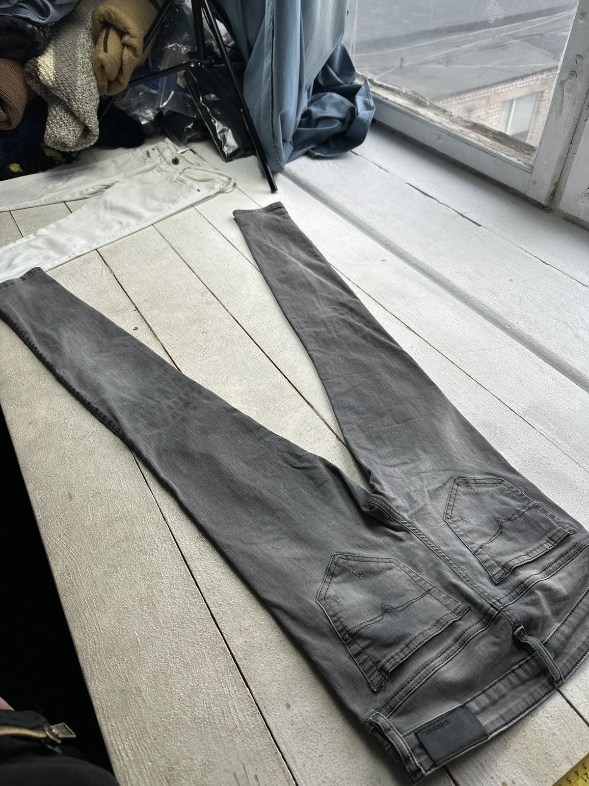 Diesel 🚨 DIESEL IFSIXWASNINE JEANS DENIM RARE Y2K FIT GOTHIC PUNK Size 25" / US 0 / IT 36 - 8 Thumbnail