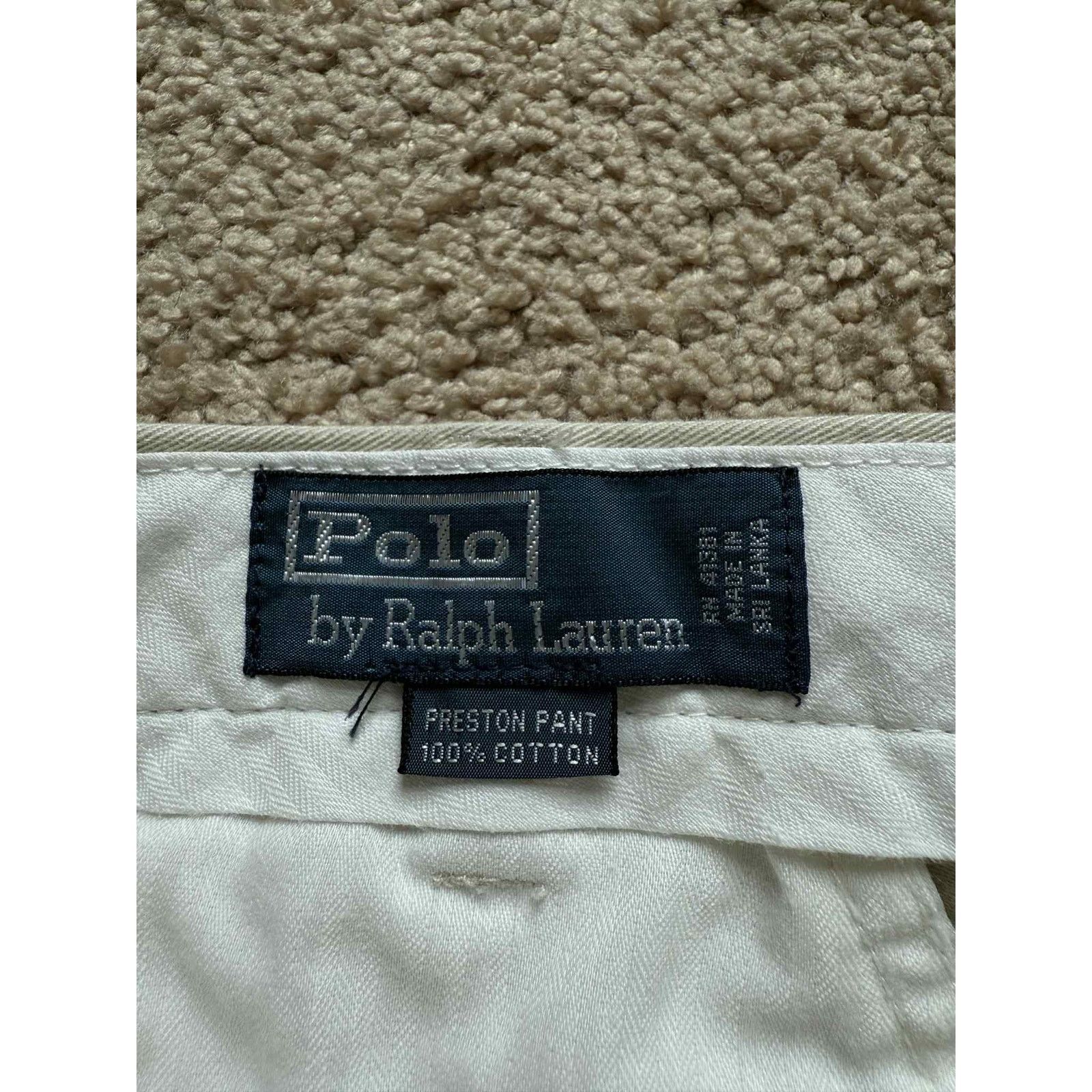 Polo Ralph Lauren Polo Ralph Lauren Preston Straight Chino Pants Men's 36 / 30 Size US 36 / EU 52 - 7 Thumbnail