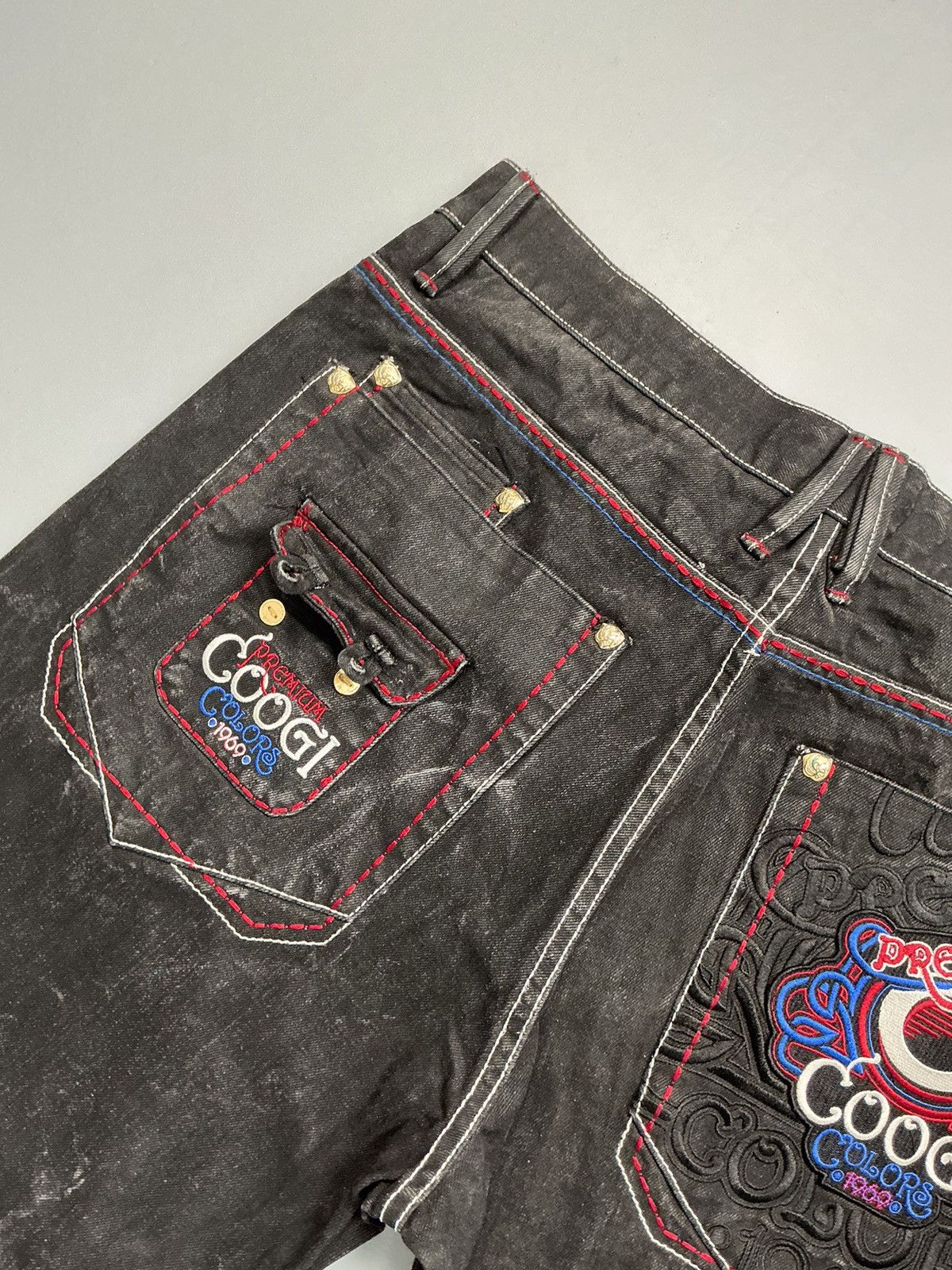 Coogi Vintage Coogi crazy patterns embroidered denim Size US 38 / EU 54 - 14 Thumbnail
