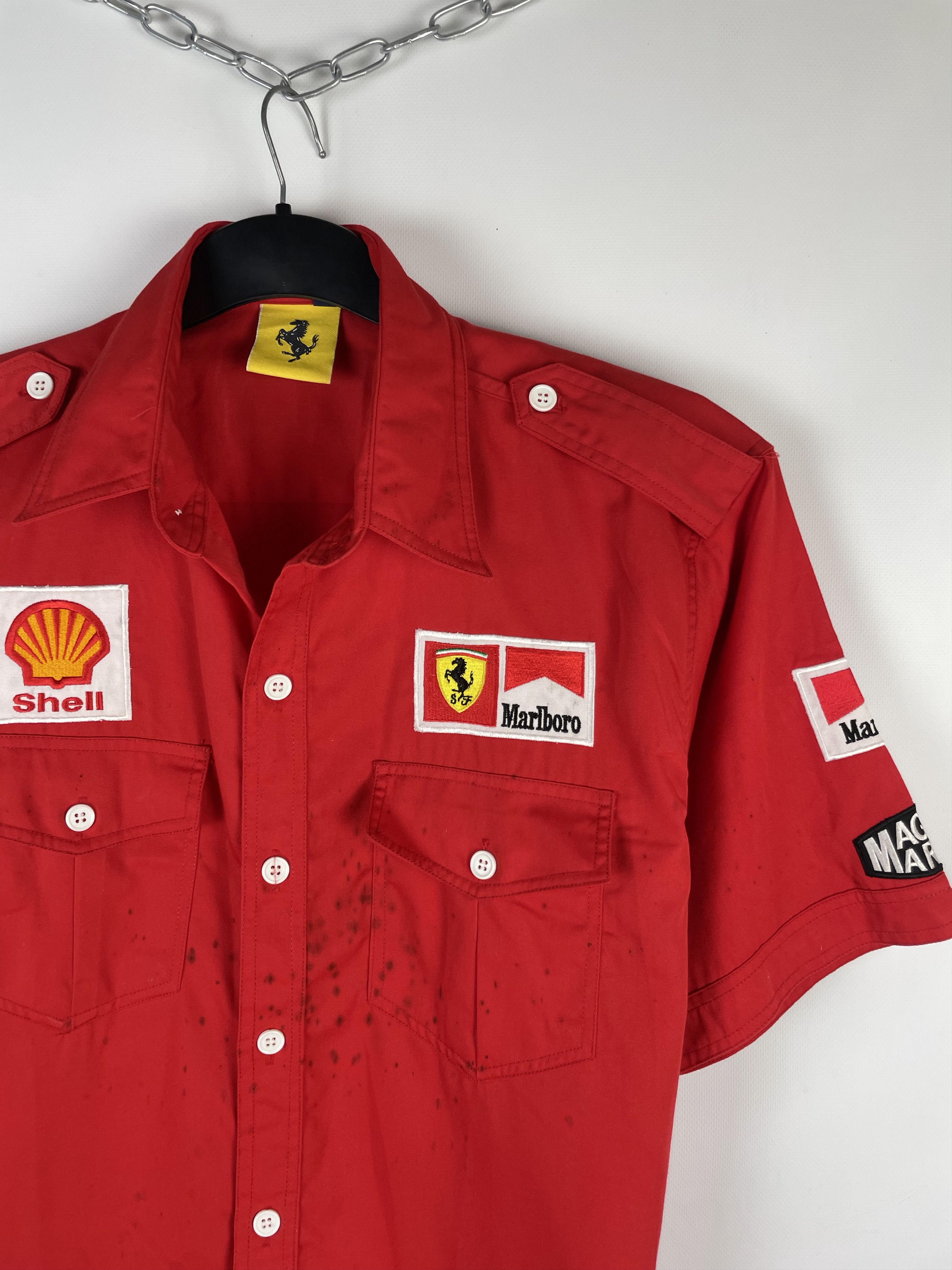 Ferrari Vintage Ferrari shirt racing Size US XL / EU 56 / 4 - 3 Thumbnail