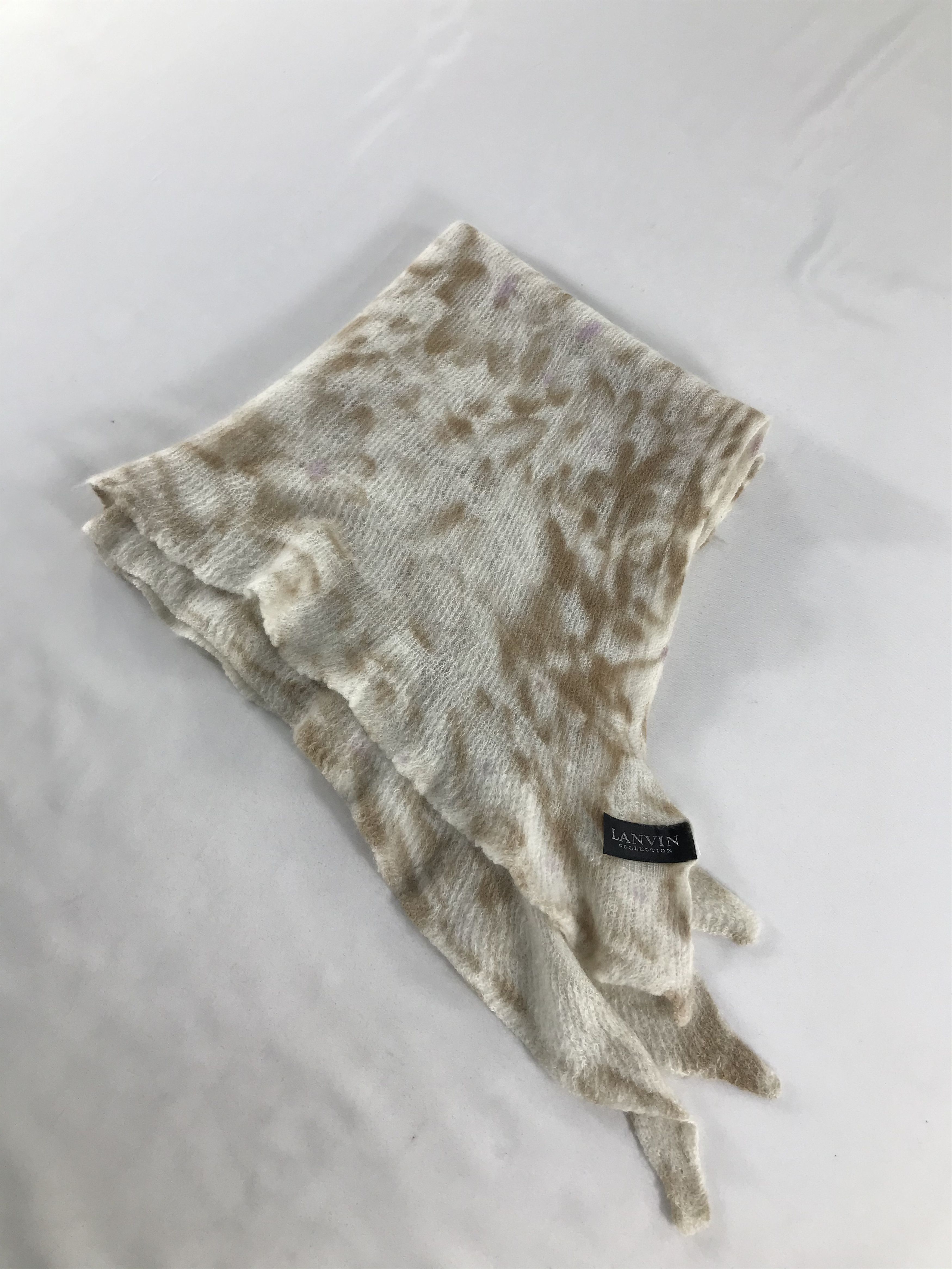Lanvin Lanvin Cashmere Scarf Muffler V567 Size ONE SIZE - 3 Thumbnail