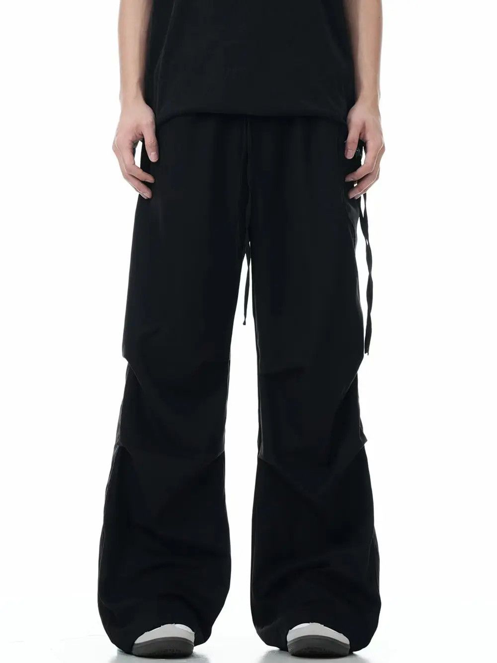 Japanese Brand × Jean Pleated hip-hop street casual trousers Size US 32 / EU 48 - 3 Thumbnail
