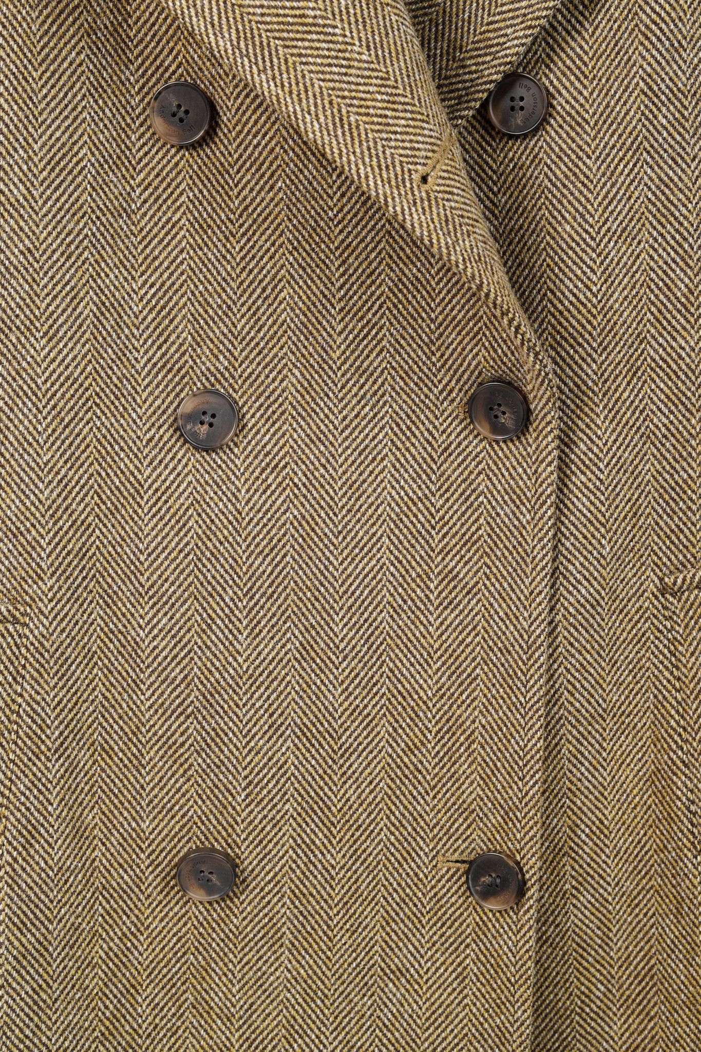 Andersson Bell Andersson Bell Chloe Brown Herringbone Back Pleats Coat Size M / US 6-8 / IT 42-44 - 8 Thumbnail