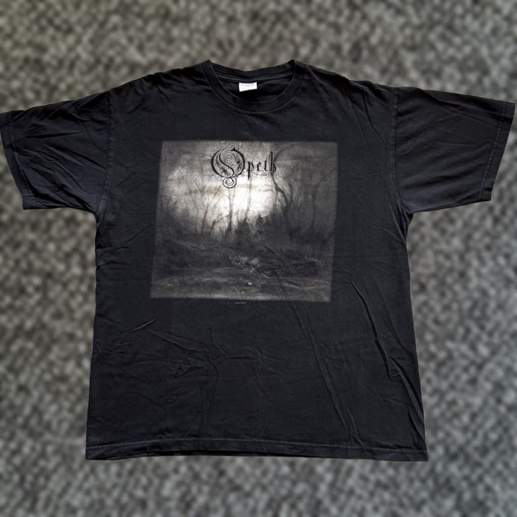 Vintage VINTAGE Opeth Blackwater Park Tour T Shirt XL 2001 Death Metal Band Katatonia Mens Size US XL / EU 56 / 4 - 1 Thumbnail