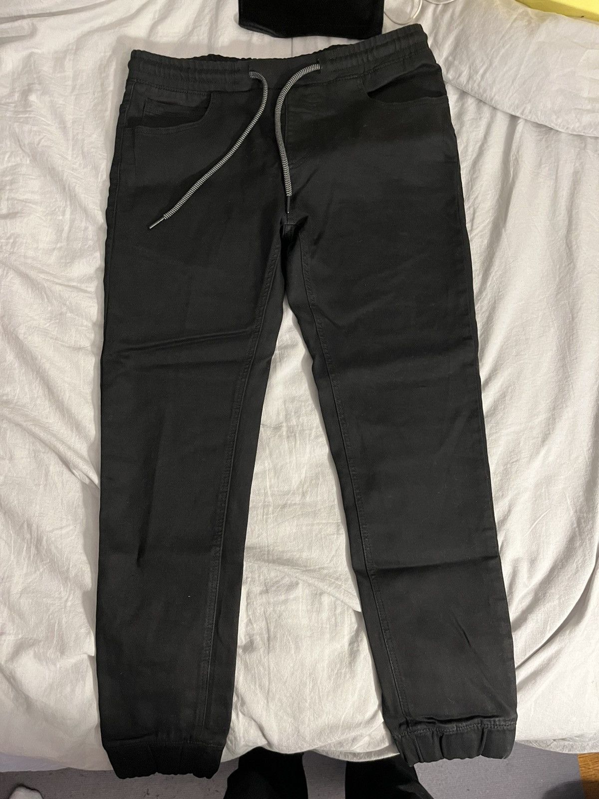 Other Housebrand black joggers Size US 32 / EU 48 - 1 Thumbnail