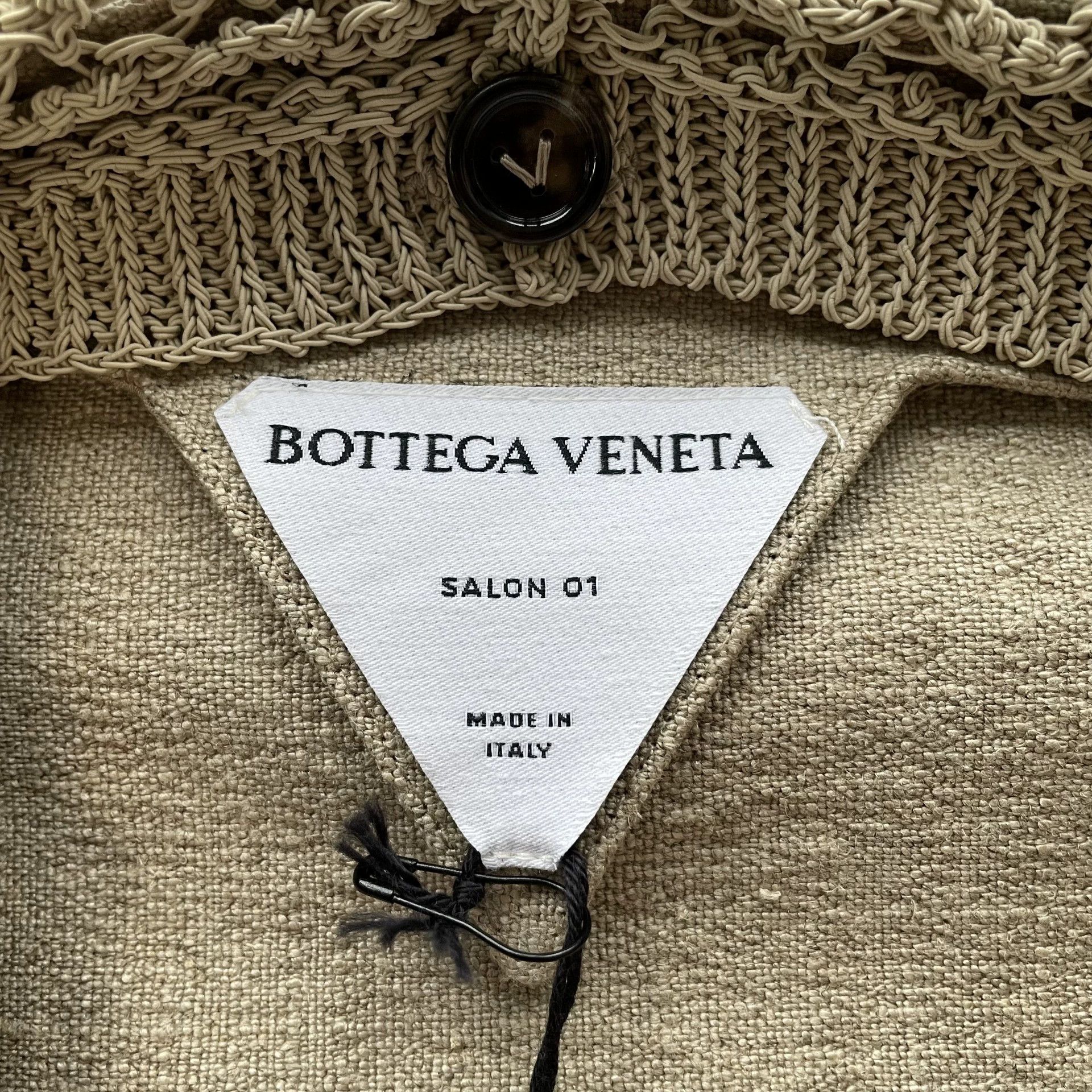 Bottega Veneta Bottega Veneta Women's Brown Hooded Zip Jacket Size 42 Size M / US 6-8 / IT 42-44 - 6 Thumbnail