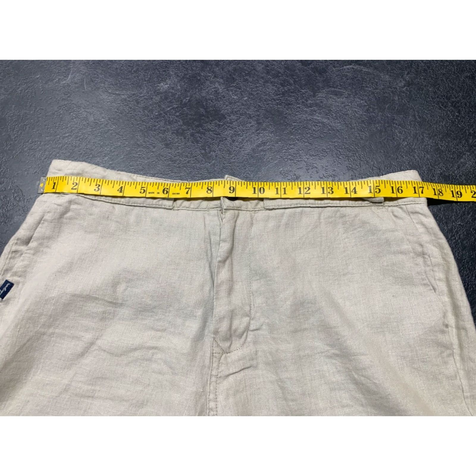 Vintage VINTAGE CHEVIGNON Cargo Shorts 34 Beige Denim 80s 90s Mens Size US 34 / EU 50 - 5 Thumbnail