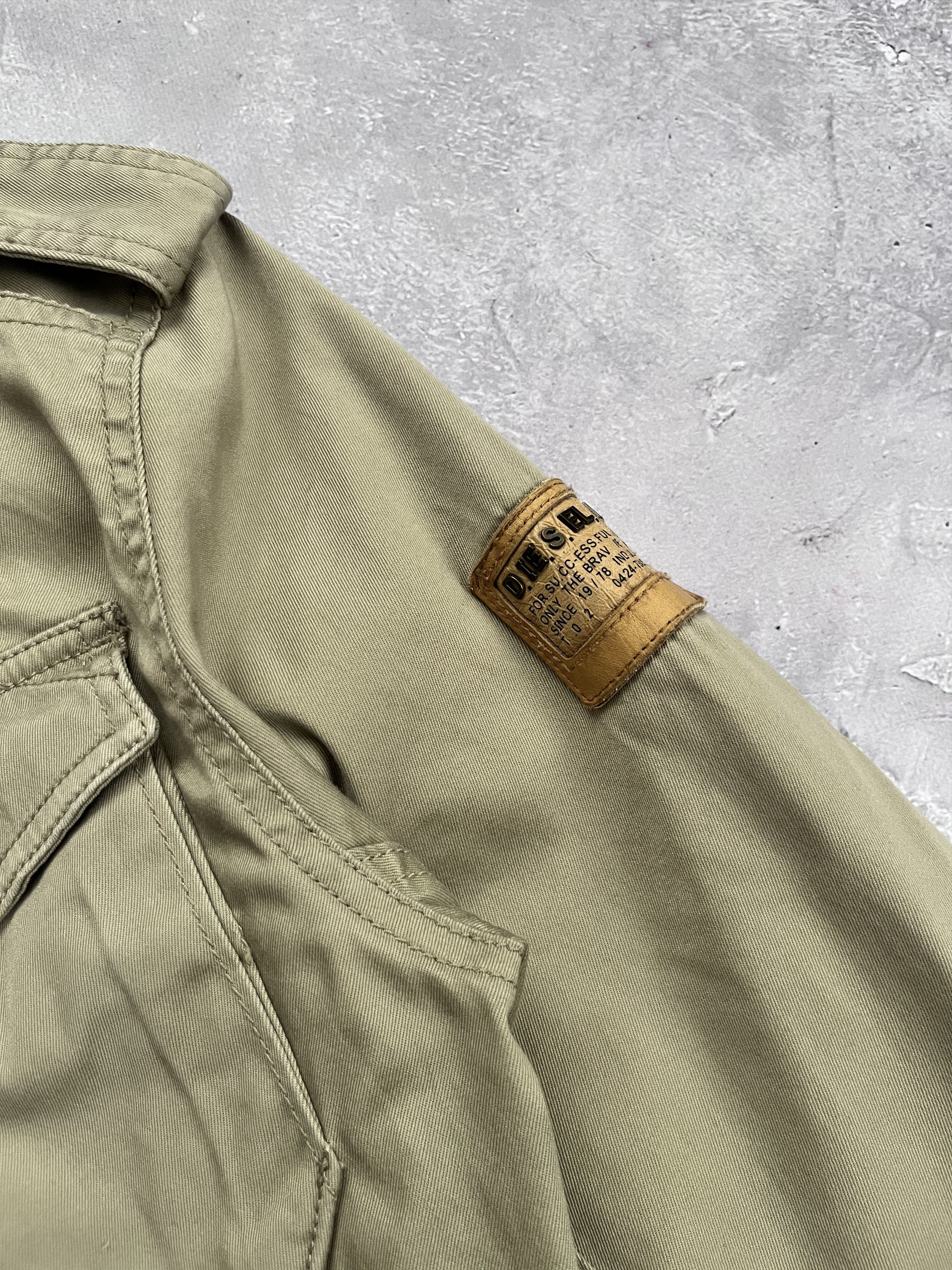 Diesel DIESEL INDUSTRY VINTAGE M65 FIELD JACKET SAND CARGO Size US S / EU 44-46 / 1 - 5 Thumbnail