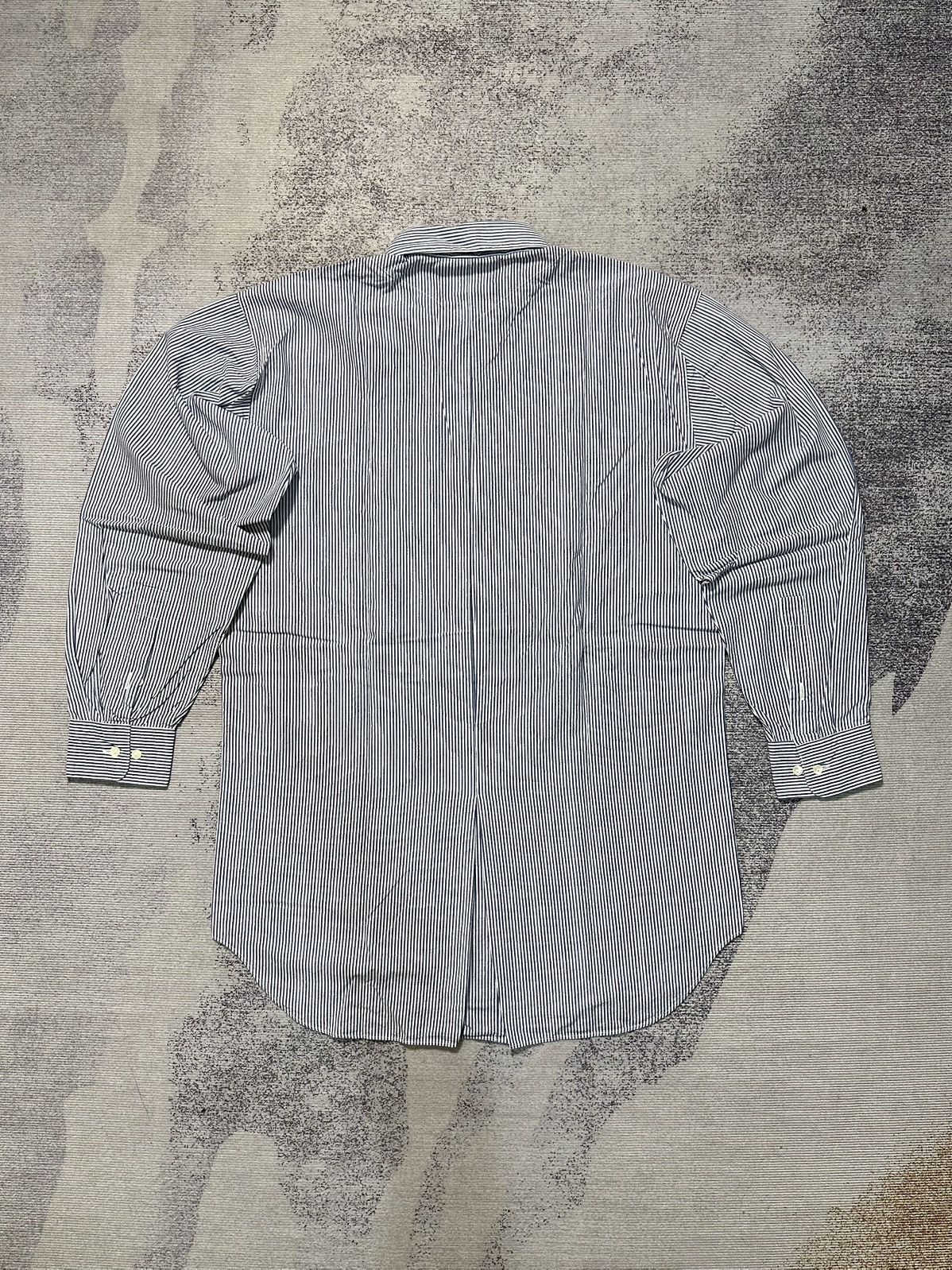 Issey Miyake Issey Miyake Long Sleeve Stripe Shirt Size US L / EU 52-54 / 3 - 5 Thumbnail