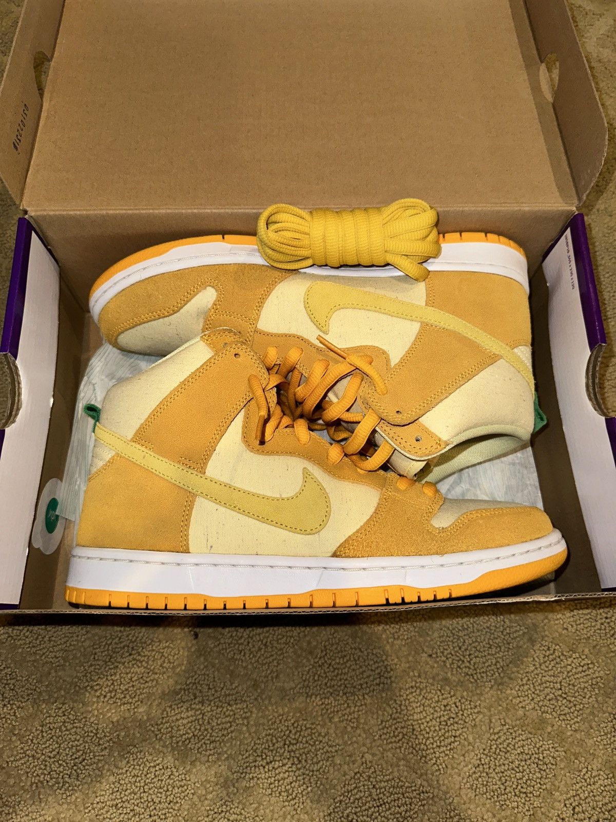 Nike Pineapple dunk High VNDS Size US 10.5 / EU 43-44 - 9 Thumbnail