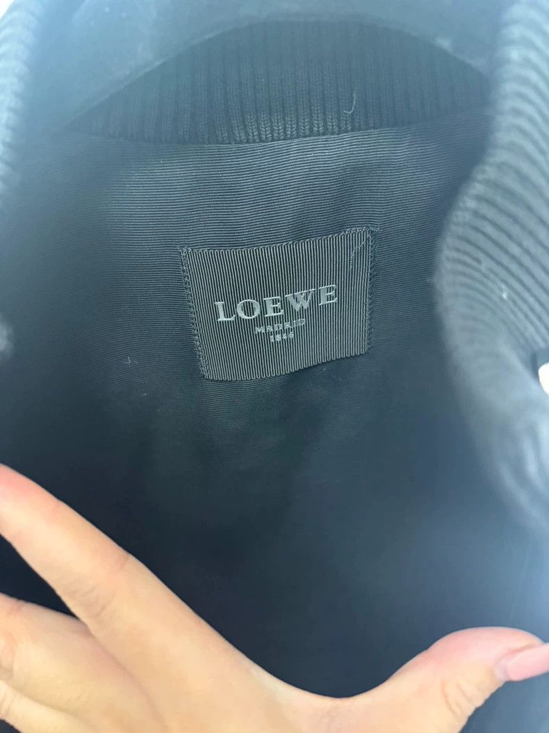 Loewe LOEWE Short black sheepskin leather jacket Size XS / US 0-2 / IT 36-38 - 2 Thumbnail