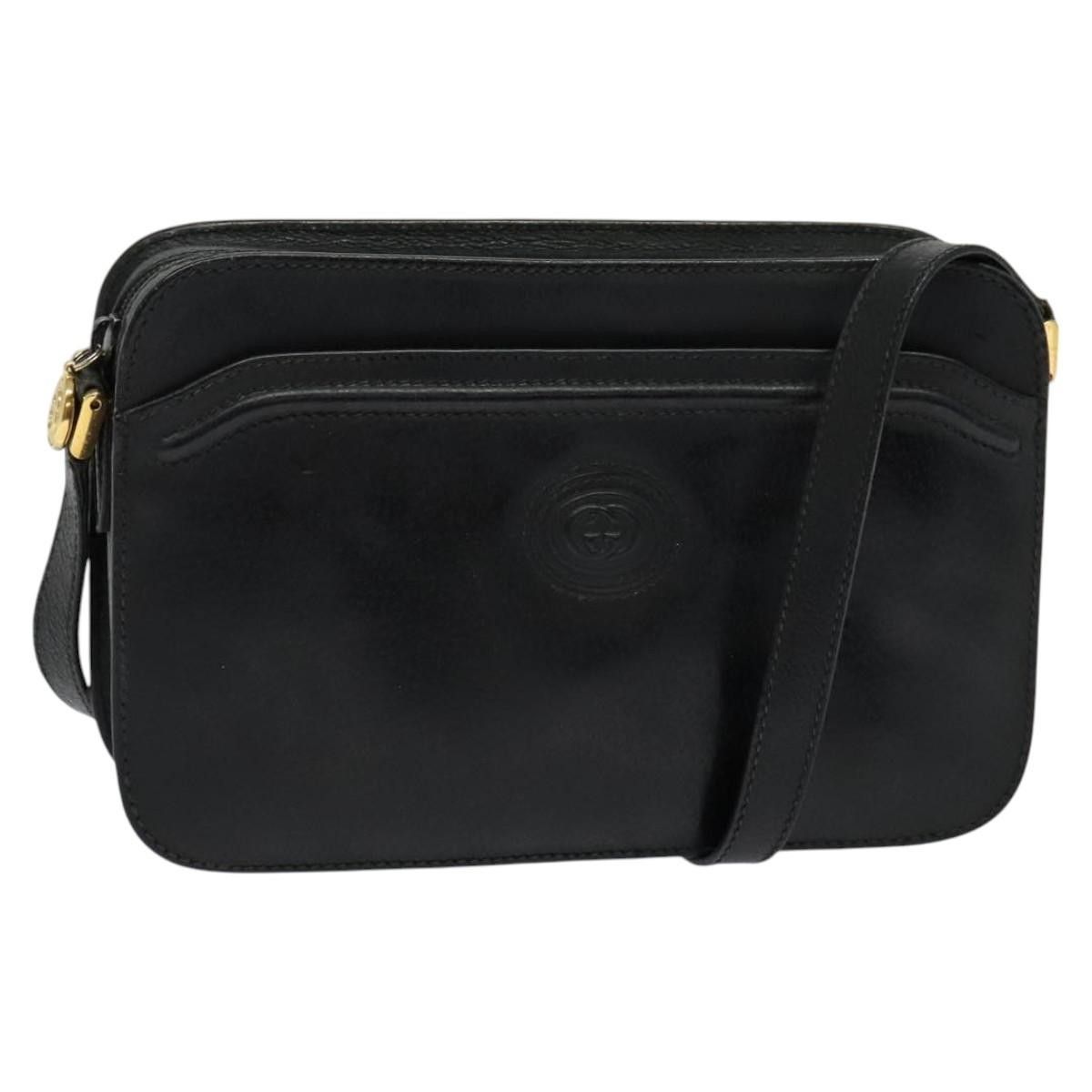 Gucci Gucci Vintage double G logo shoulder bag Leather Size ONE SIZE - 1 Thumbnail