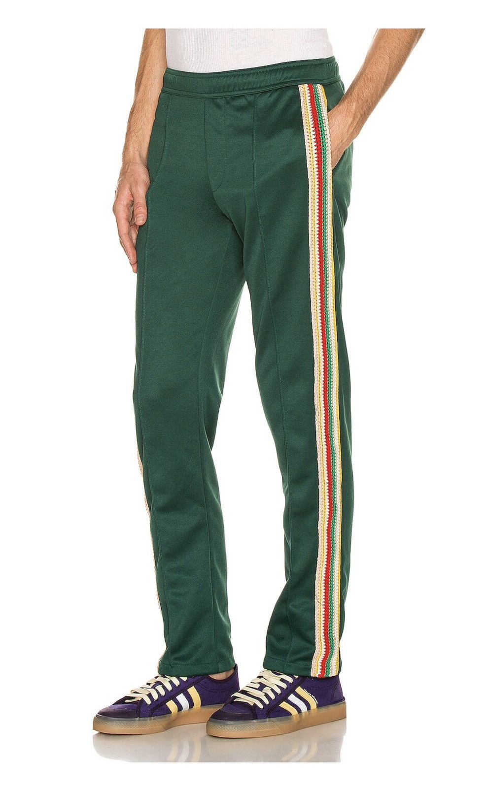 Wales Bonner Wales Bonner Clarendon Track Pants, Retail $554, Mens Large Size US 32 / EU 48 - 4 Thumbnail