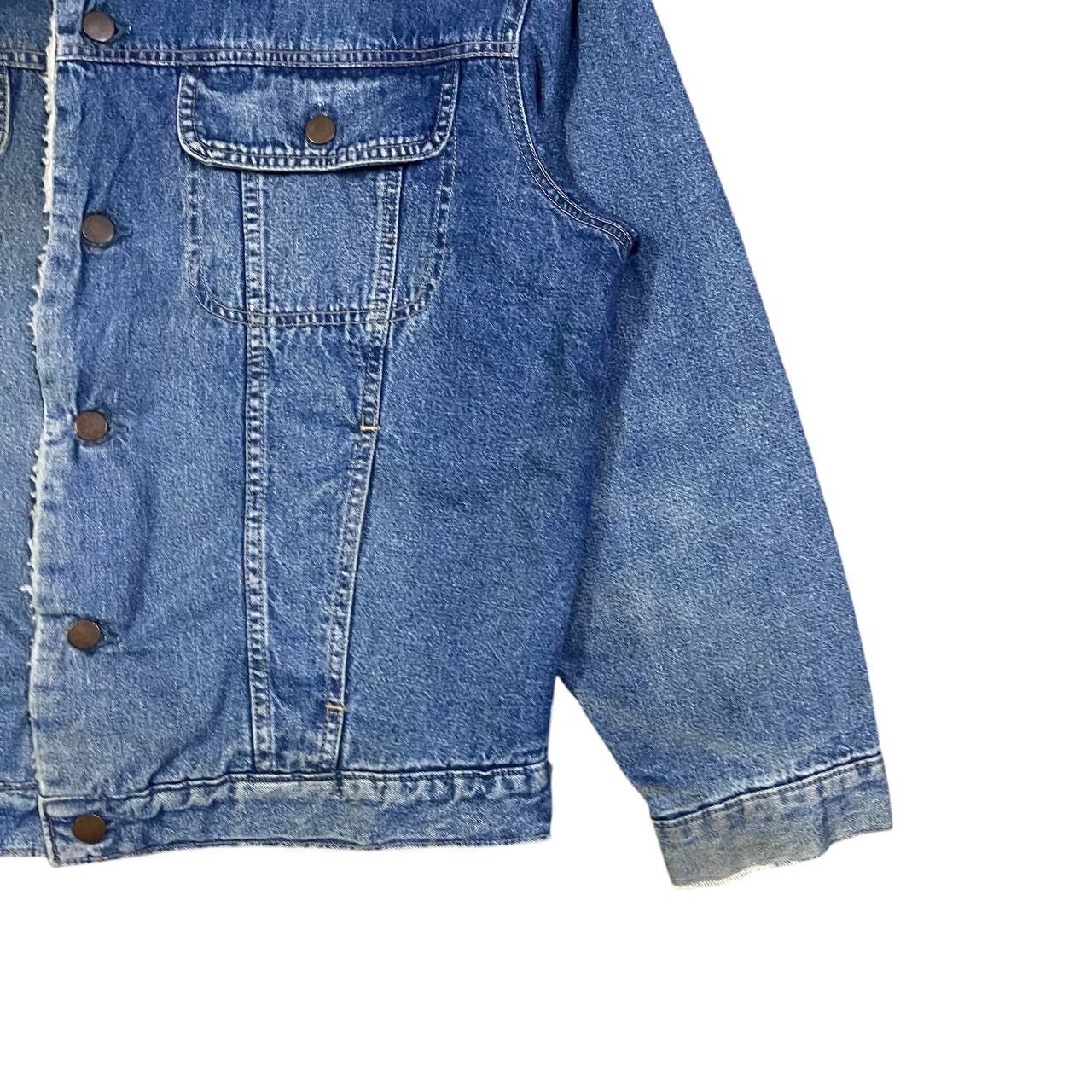 Japanese Brand Vintage GL Heart Denim Jacket Sherpa Lined Size US L / EU 52-54 / 3 - 4 Thumbnail