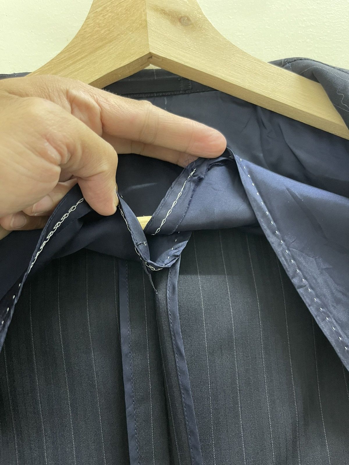 Loro Piana Loro Piana Stripe Blazer Size 38R - 17 Thumbnail