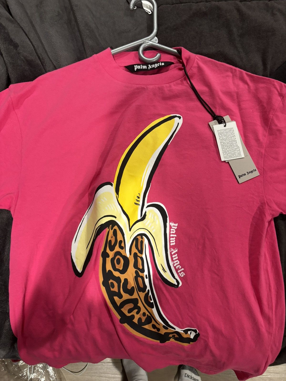 Palm Angels Palm Angels Banana Tee Fuchsia size M Size US M / EU 48-50 / 2 - 1 Thumbnail