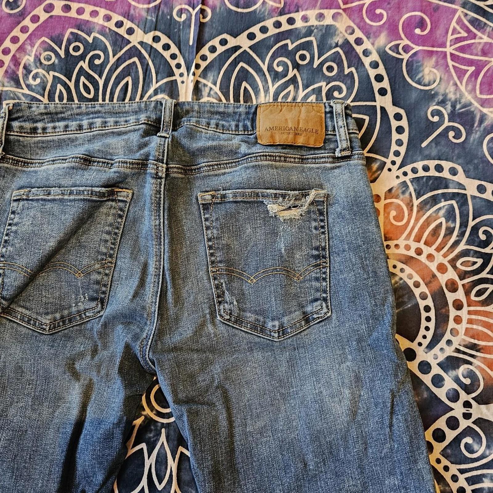 American Eagle Outfitters American Eagle Outfitters Men's Blue Jeans Size US 32 / EU 48 - 8 Thumbnail
