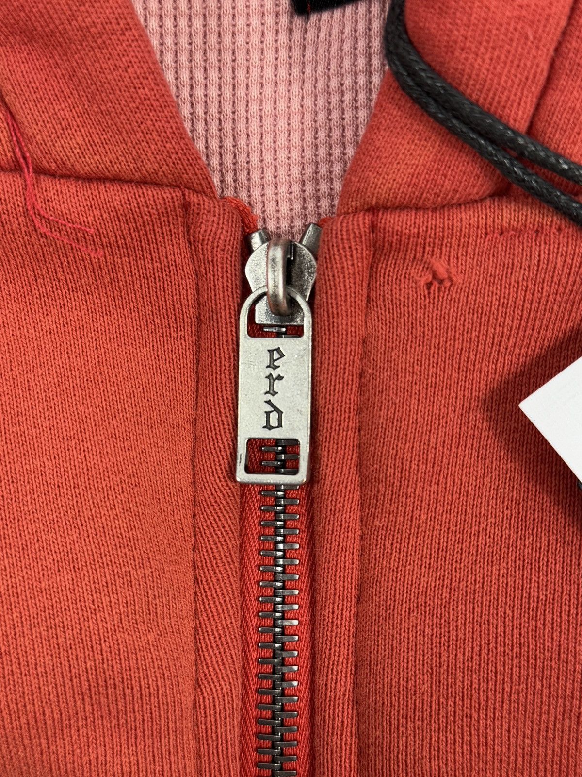 Enfants Riches Deprimes ANTI-PROCESS THERMAL LINED OVERSIZED ZIP HOODIE Size US S / EU 44-46 / 1 - 9 Thumbnail