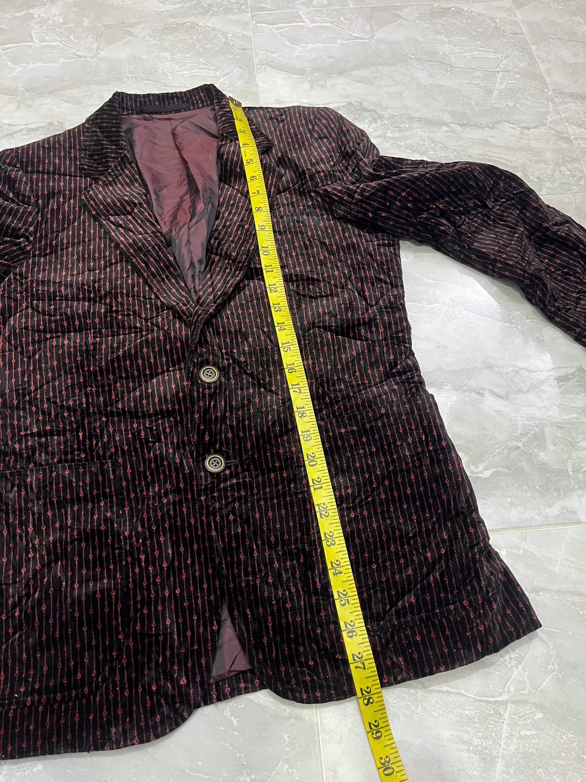 Japanese Brand Niedieck Brilliant Velvet Blazer German Fabric Size 38S - 14 Thumbnail