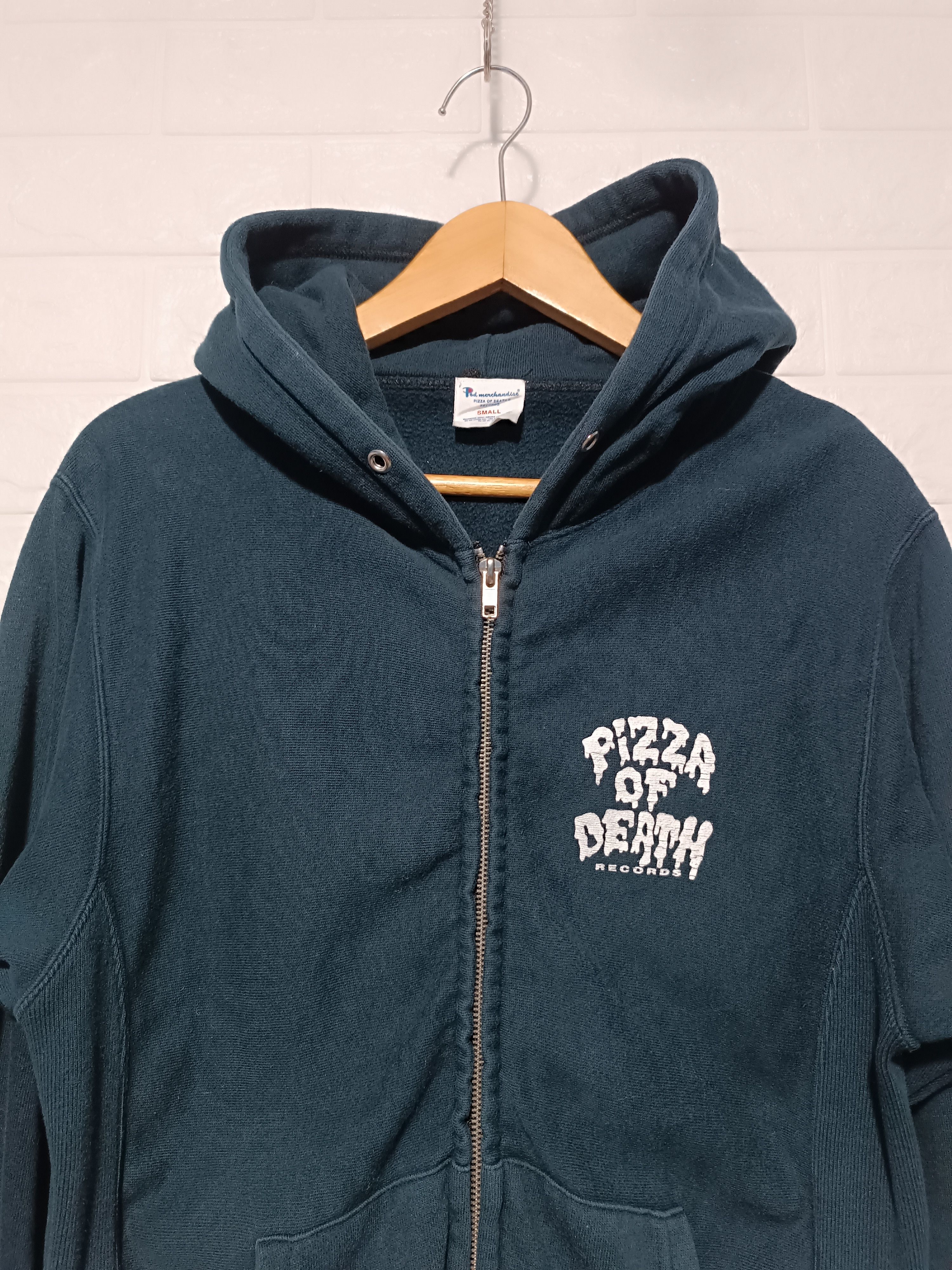 Band Tees Pizza Of Death Record Hoodie Sweater Size US M / EU 48-50 / 2 - 3 Thumbnail