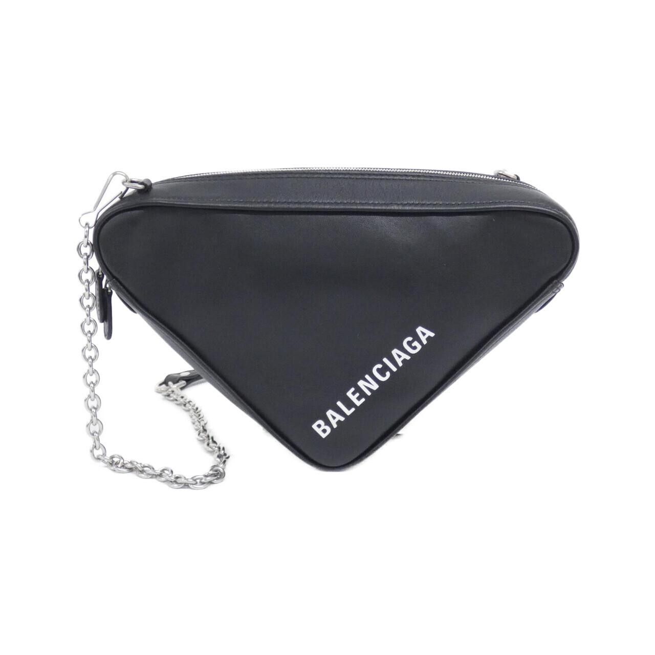 Balenciaga Balenciaga Balenciaga Triangle Chain Calfskin Shoulder Bag Leather Shoulder Bag 516666 C8K02 DUTY FREE for USA Size ONE SIZE - 1 Thumbnail