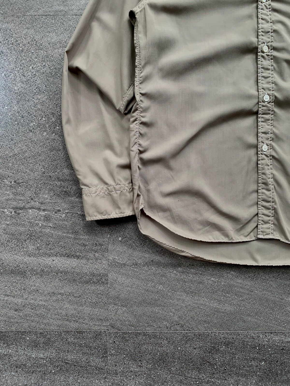 Comme des Garcons Homme Deux Nylon Contrast Stitching Shirts Size US M / EU 48-50 / 2 - 4 Thumbnail