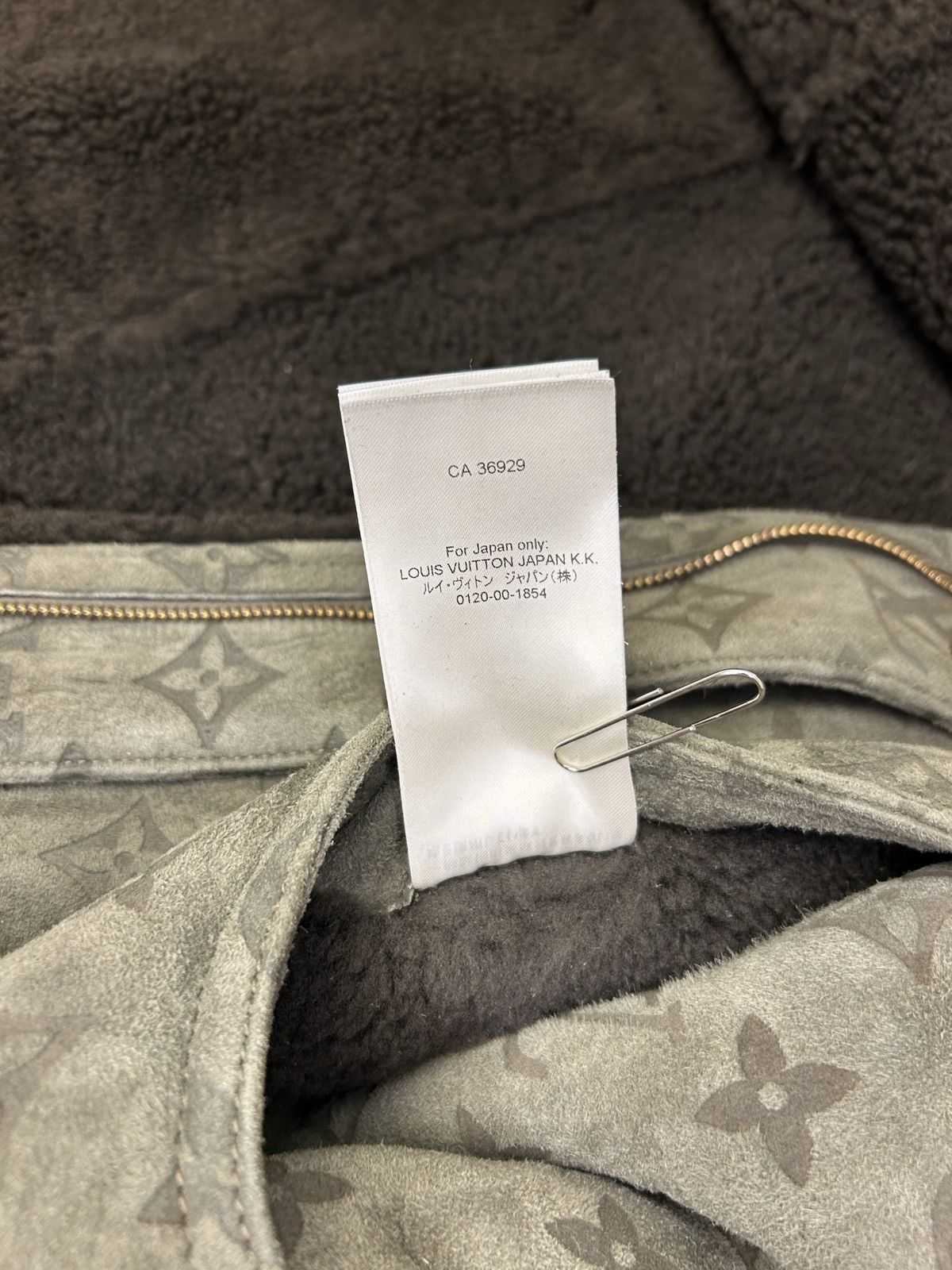 Louis Vuitton LOUIS VUITTON LVSE MONOGRAM SHEARLING BLOUSON Size US L / EU 52-54 / 3 - 10 Thumbnail