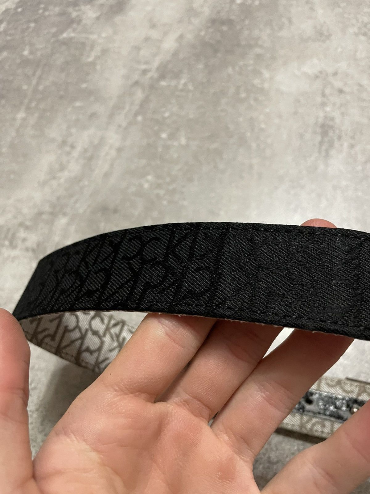 Calvin Klein Vintage Calvin Klein Reversible Belt Y2K Size ONE SIZE - 20 Thumbnail