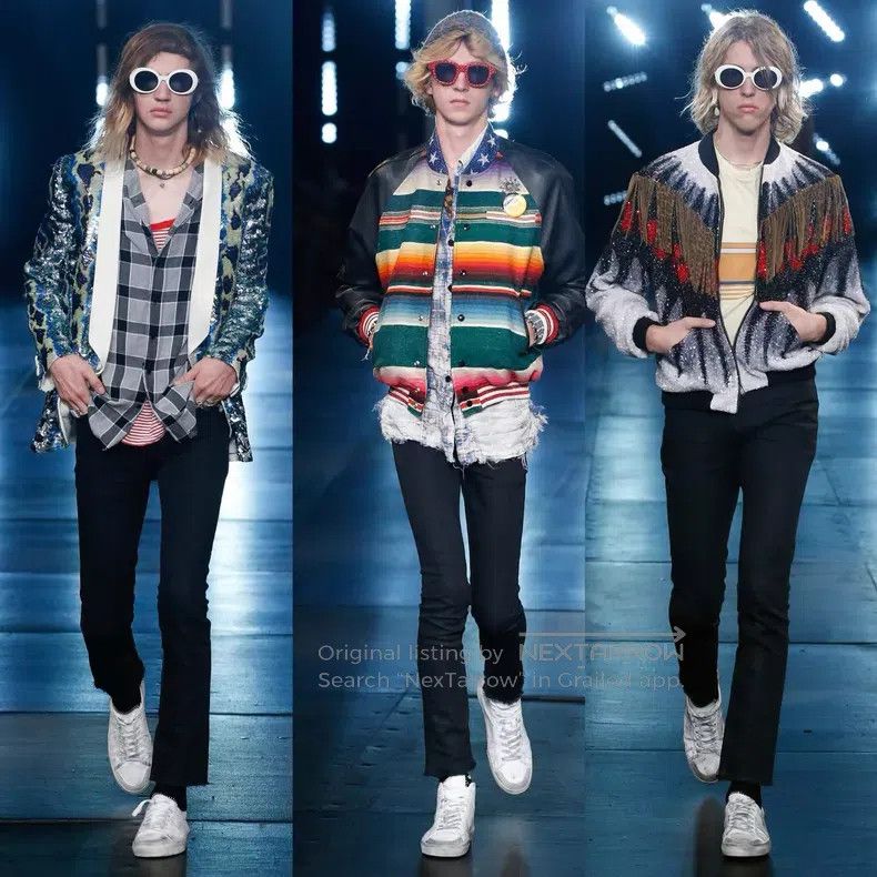Saint Laurent Paris Saint Laurent Paris Distressed Fringe Hem Raw Edge Denim J Size US 29 - 8 Thumbnail