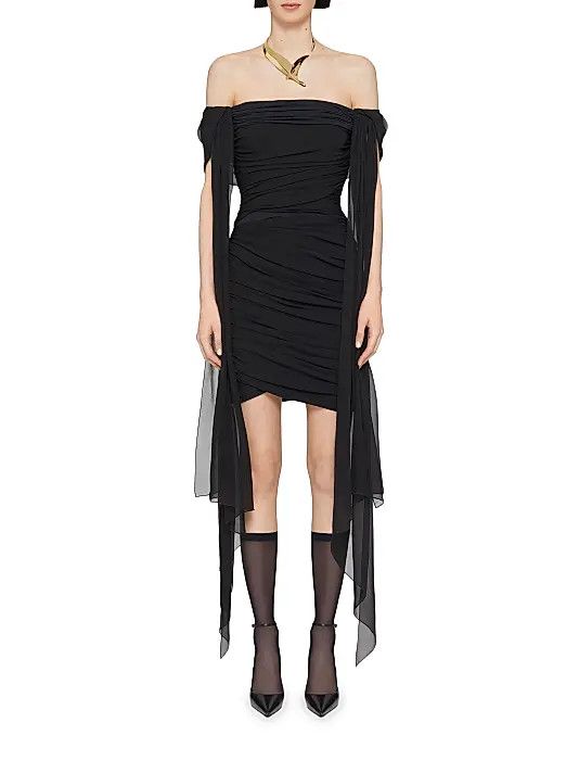 Givenchy o1w1db10126 Dress in Black Size S / US 4 / IT 40 - 1 Thumbnail
