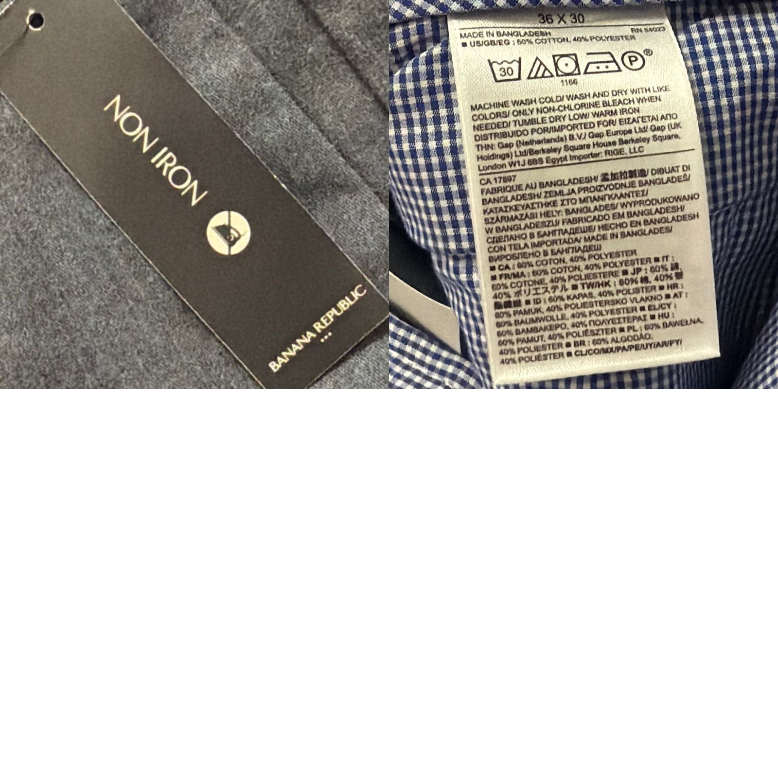 Banana Republic Banana Republic Pants Mens 36 Gray Slim Tailored Pleated Dress Business Non-Iron Dress Pants Mens Slim Gray 36 Size US 35 - 9 Thumbnail