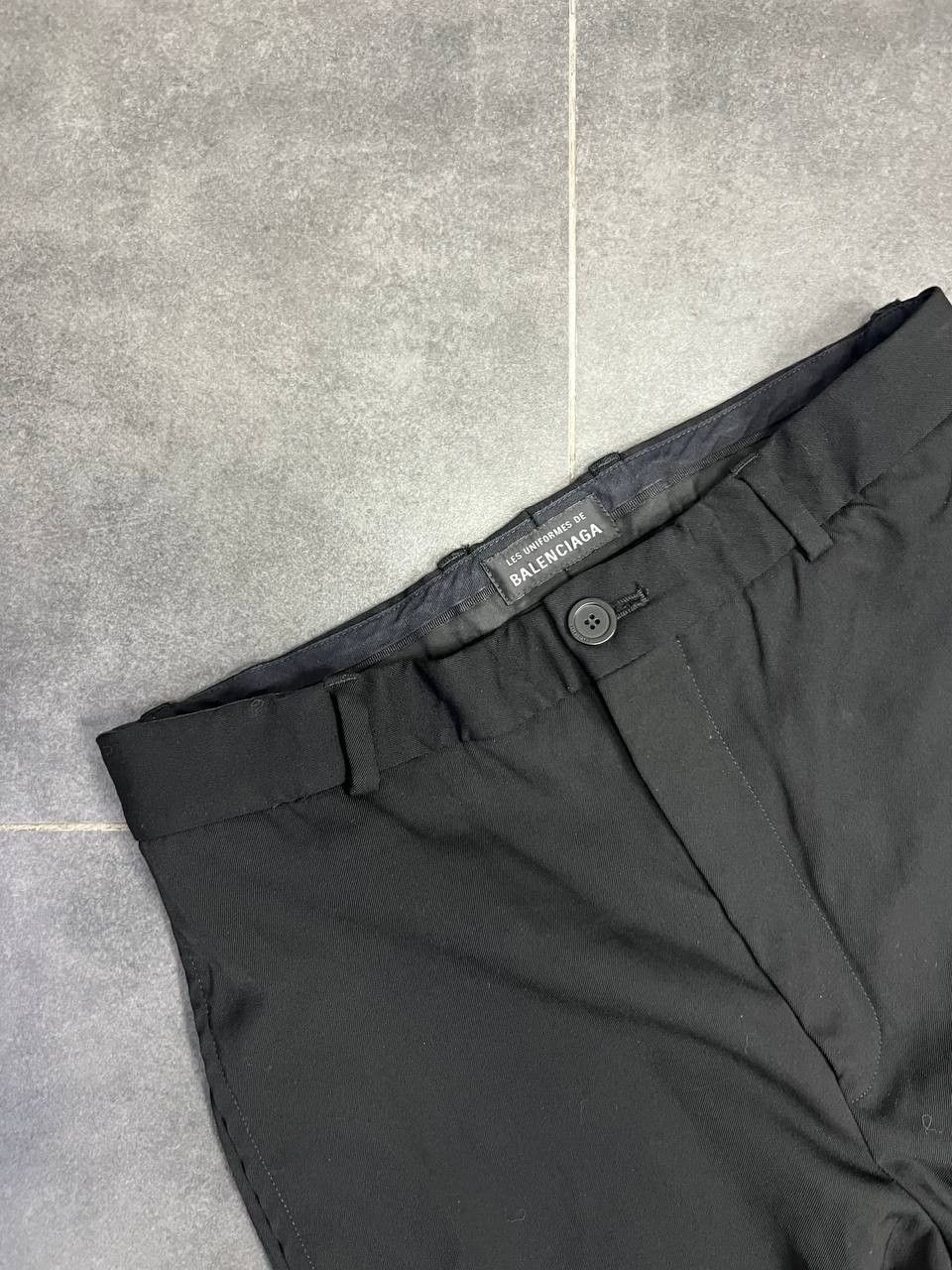 Balenciaga Balenciaga Uniform flared wide leg trousers pants Size 29" - 6 Thumbnail