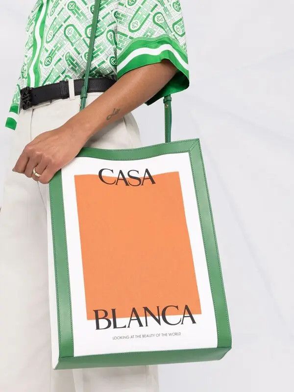 Casablanca Size: OS / Mini Casa Tote Bag in Multicolor Size ONE SIZE - 3 Thumbnail