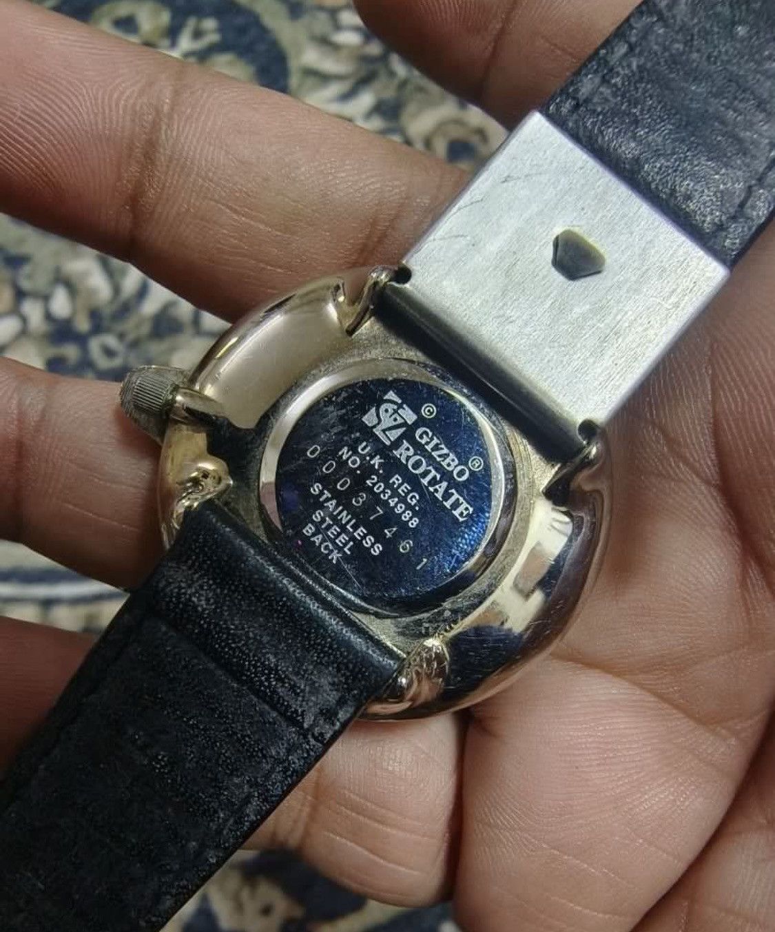 Japanese Brand Gizbo Rotate avant garde punk style watch Size ONE SIZE - 7 Thumbnail