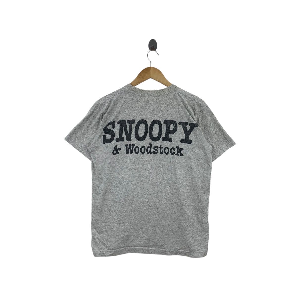 Peanuts Vintage PEANUTS SNOOPY & WOODSTOCK Cartoon Tee Shirt Top Size M / US 6-8 / IT 42-44 - 5 Thumbnail