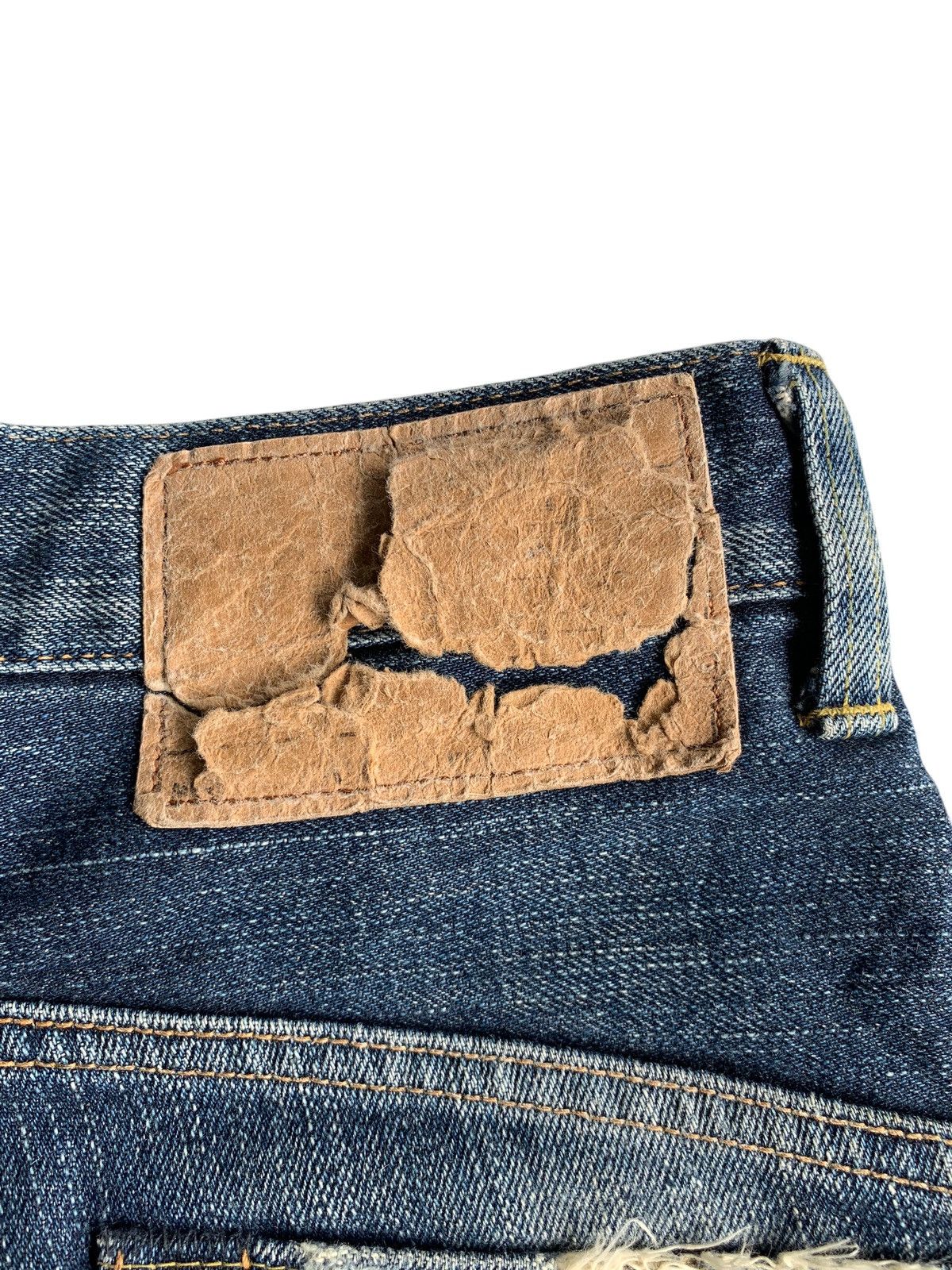 Edwin × Kapital × Vintage EDWIN SELVEDGE REDLINE JAPANESE DISTRESSED DENIM Size US 29 - 8 Thumbnail
