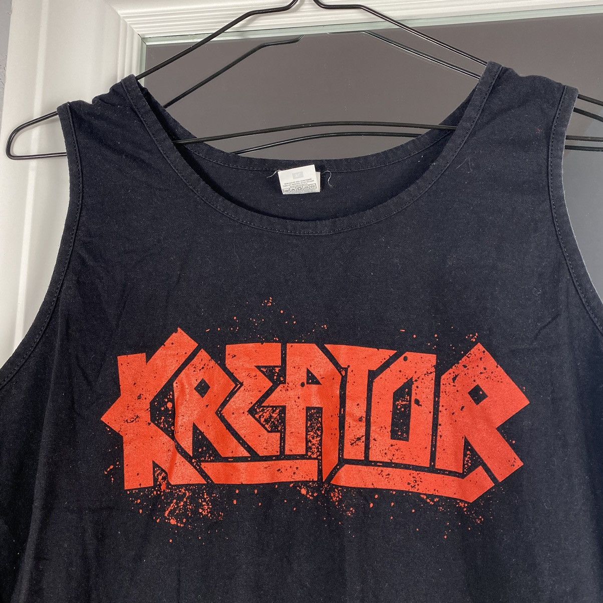 Band Tees KREATOR ROCK BAND HATE UBER ALLES TANK TOP Size US L / EU 52-54 / 3 - 3 Thumbnail
