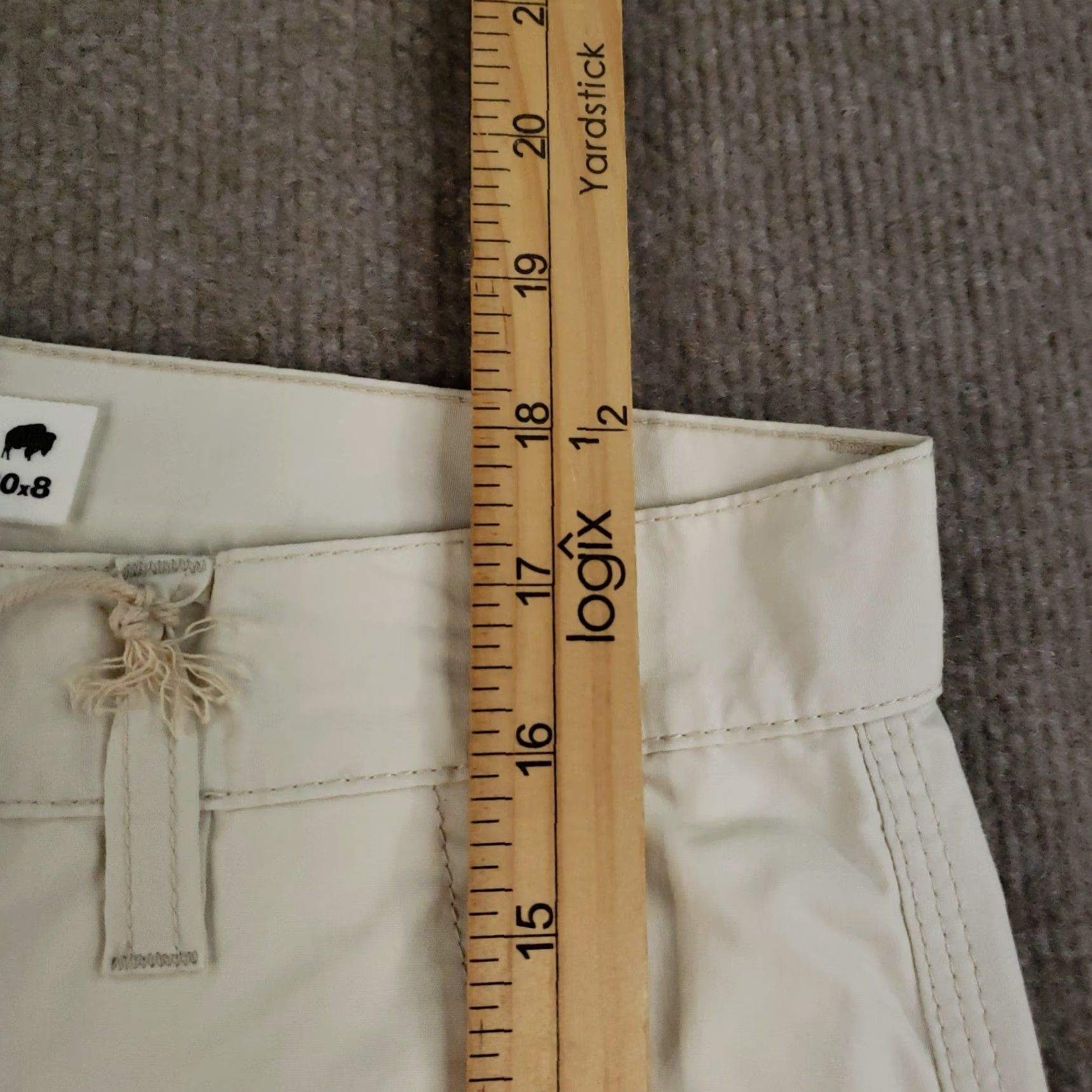 Mountain Khakis VINTAGE Mountain Khakis Shorts Mens Size 30 Oatmeal Stretch Poplin Slim Fit 8" Inseam Size US 30 / EU 46 - 5 Thumbnail
