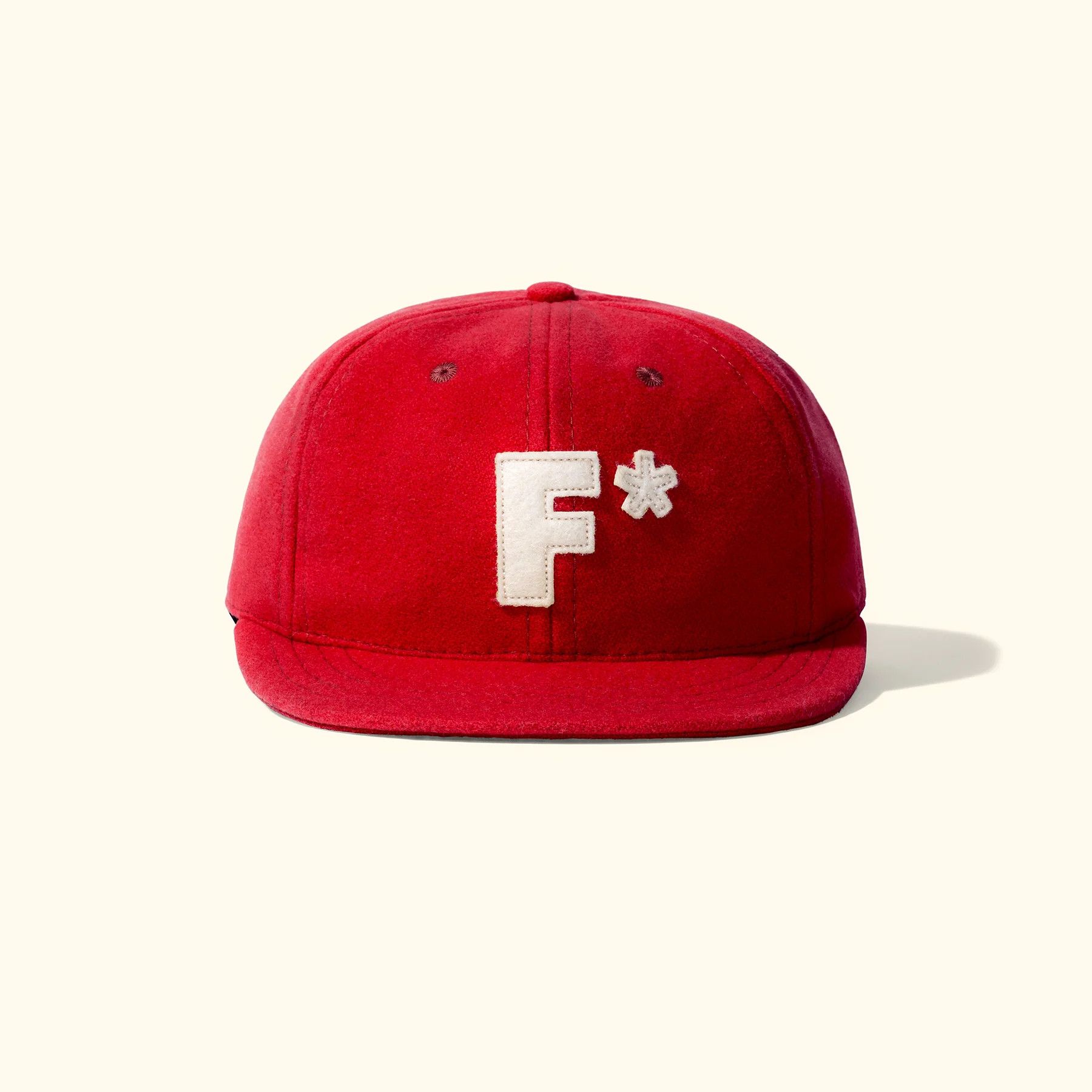 Ebbets Field Flannels (size 7 3/4) EBBETS F* FITTED CAP Red Size ONE SIZE - 2 Thumbnail