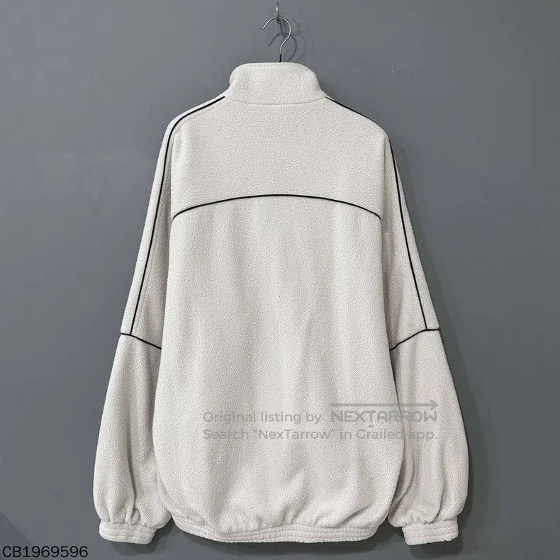 Balenciaga Balenciaga Double Hook Logo Fleece Zip-up Jacket Size US S / EU 44-46 / 1 - 3 Thumbnail