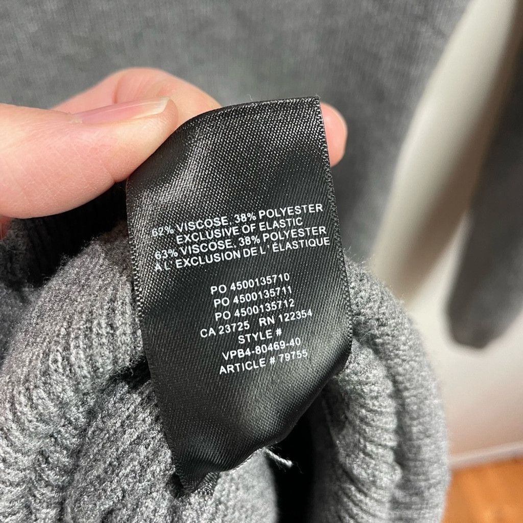 Aritzia Wilfred Cove Ribbed Dress in Grey Size XS Size XS / US 0-2 / IT 36-38 - 7 Thumbnail